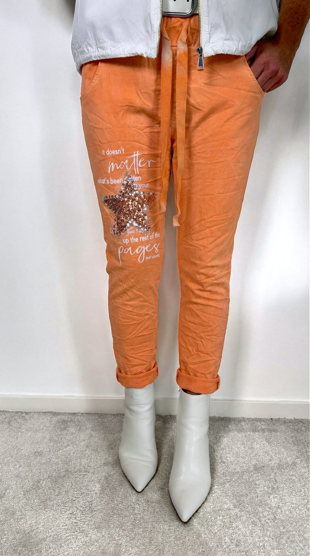 Jogpants Shine Anyway *Orange*
