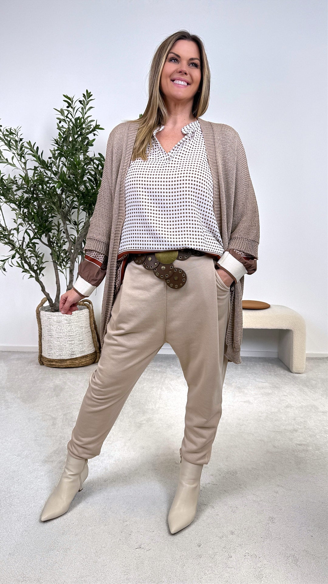 Sweathose Own Your Power *Beige*