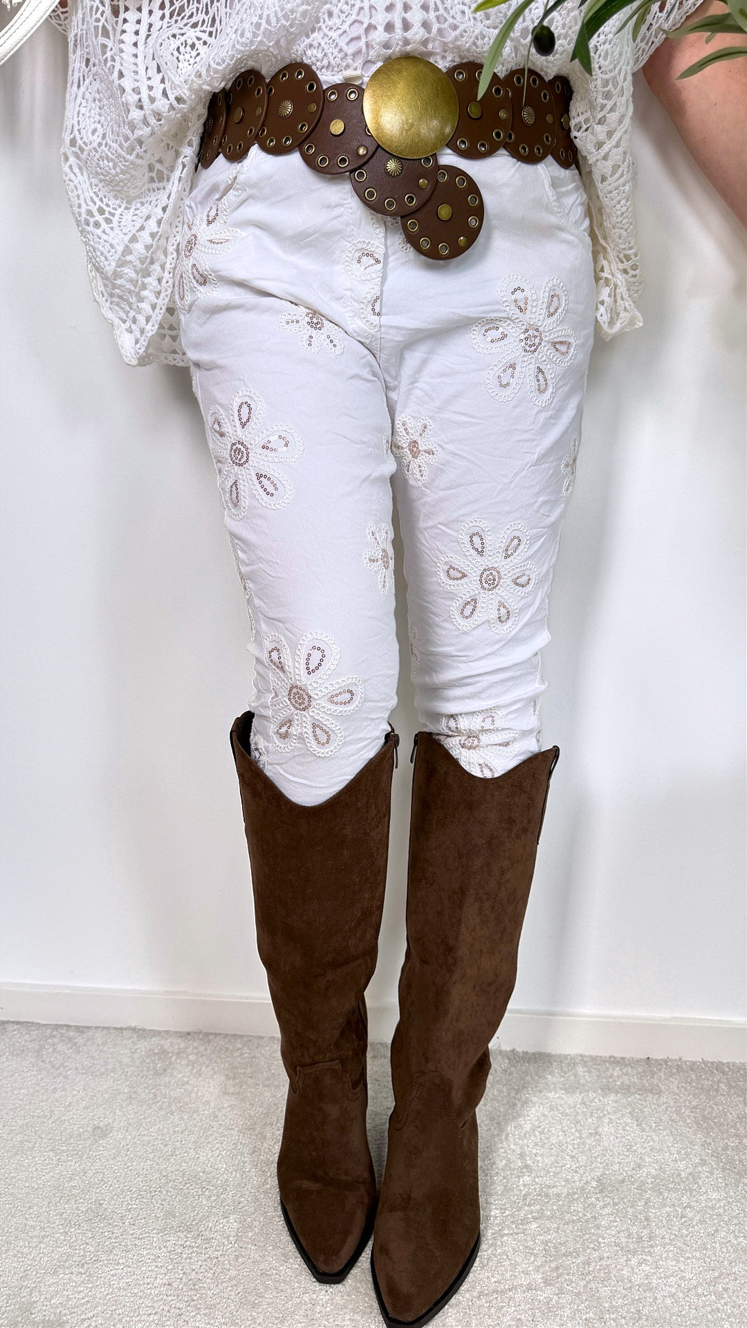 Jogpants Vanilla Powder *Weiß*