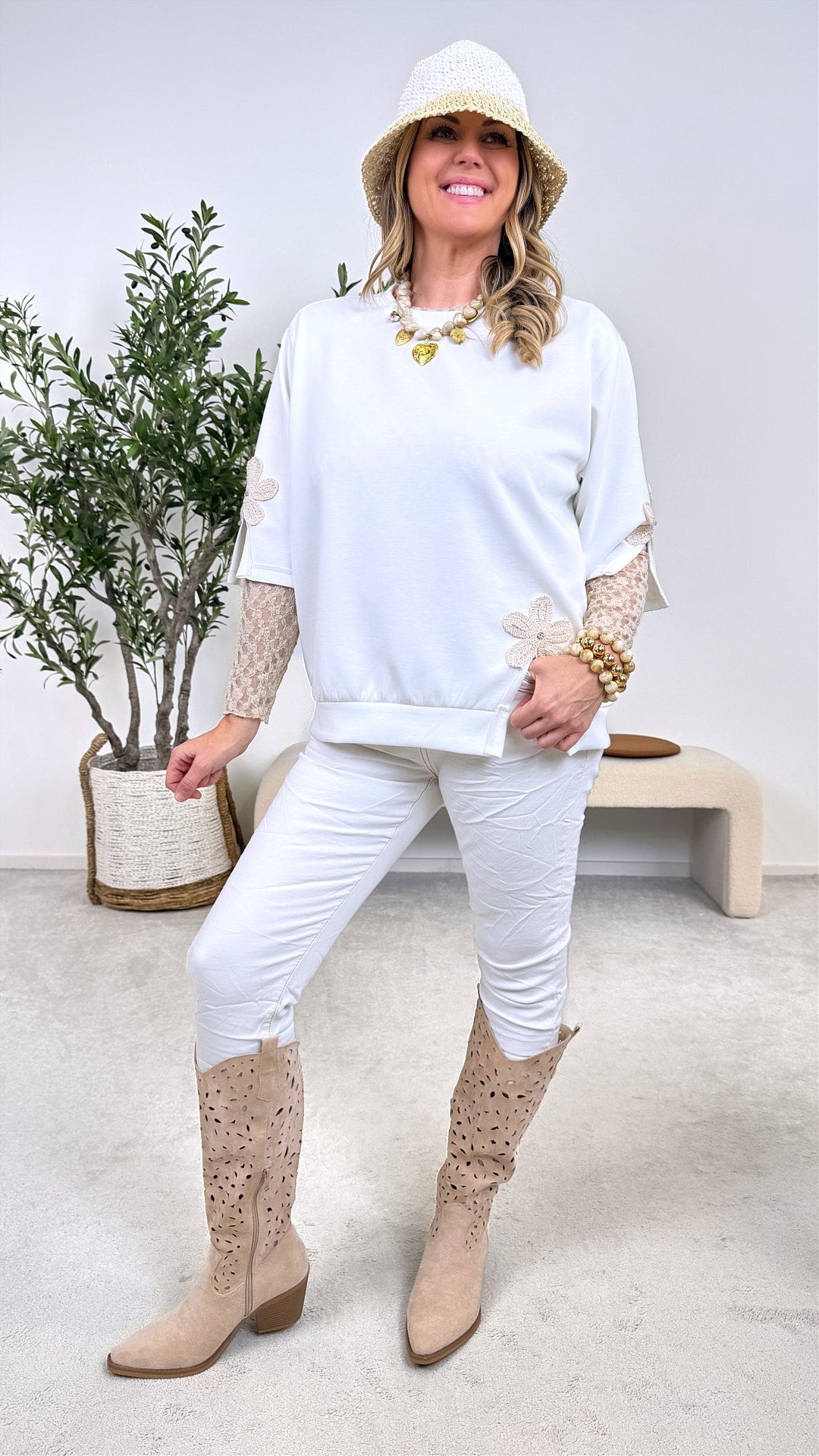 Sweatshirt Pure Soul *Weiß*