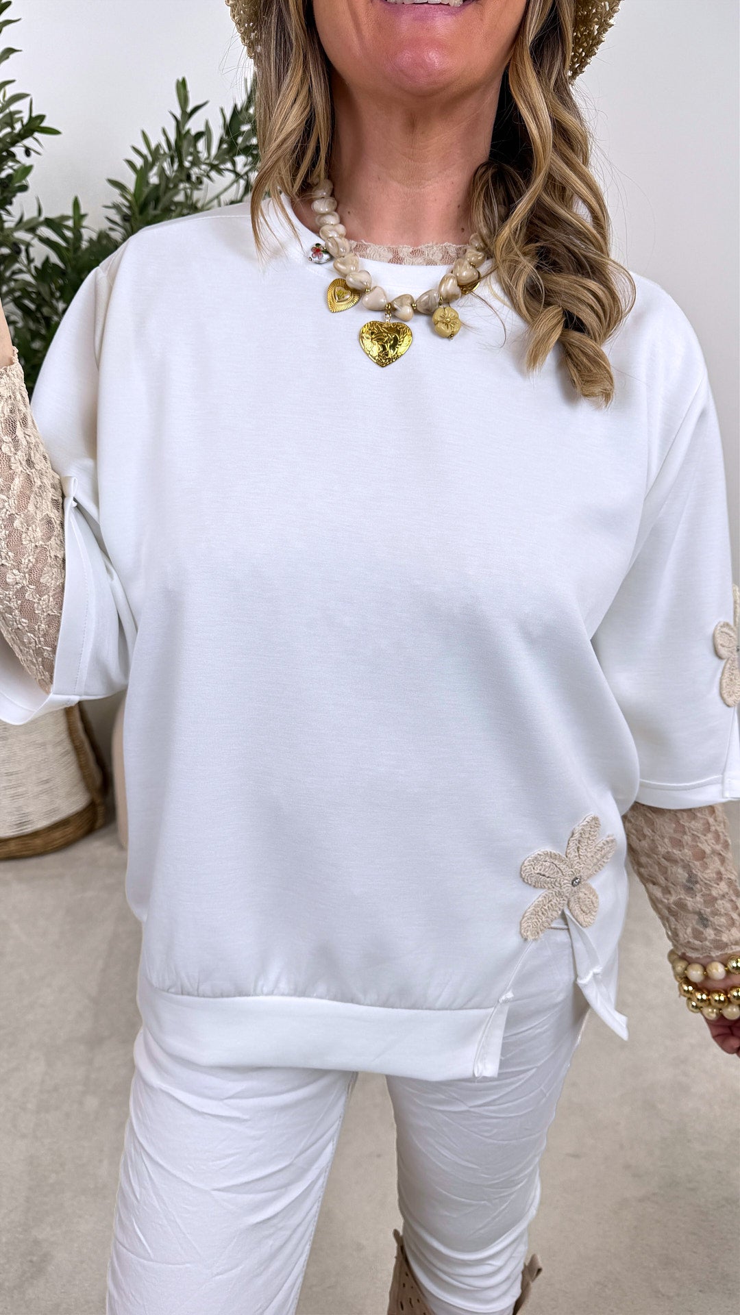 Sweatshirt Pure Soul *Weiß*
