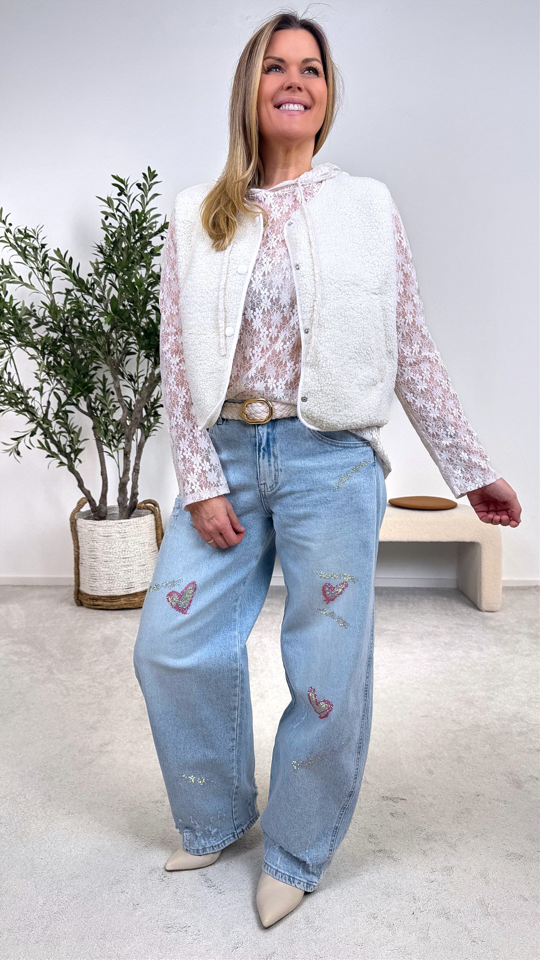 Weste Happy Energy *Creme*