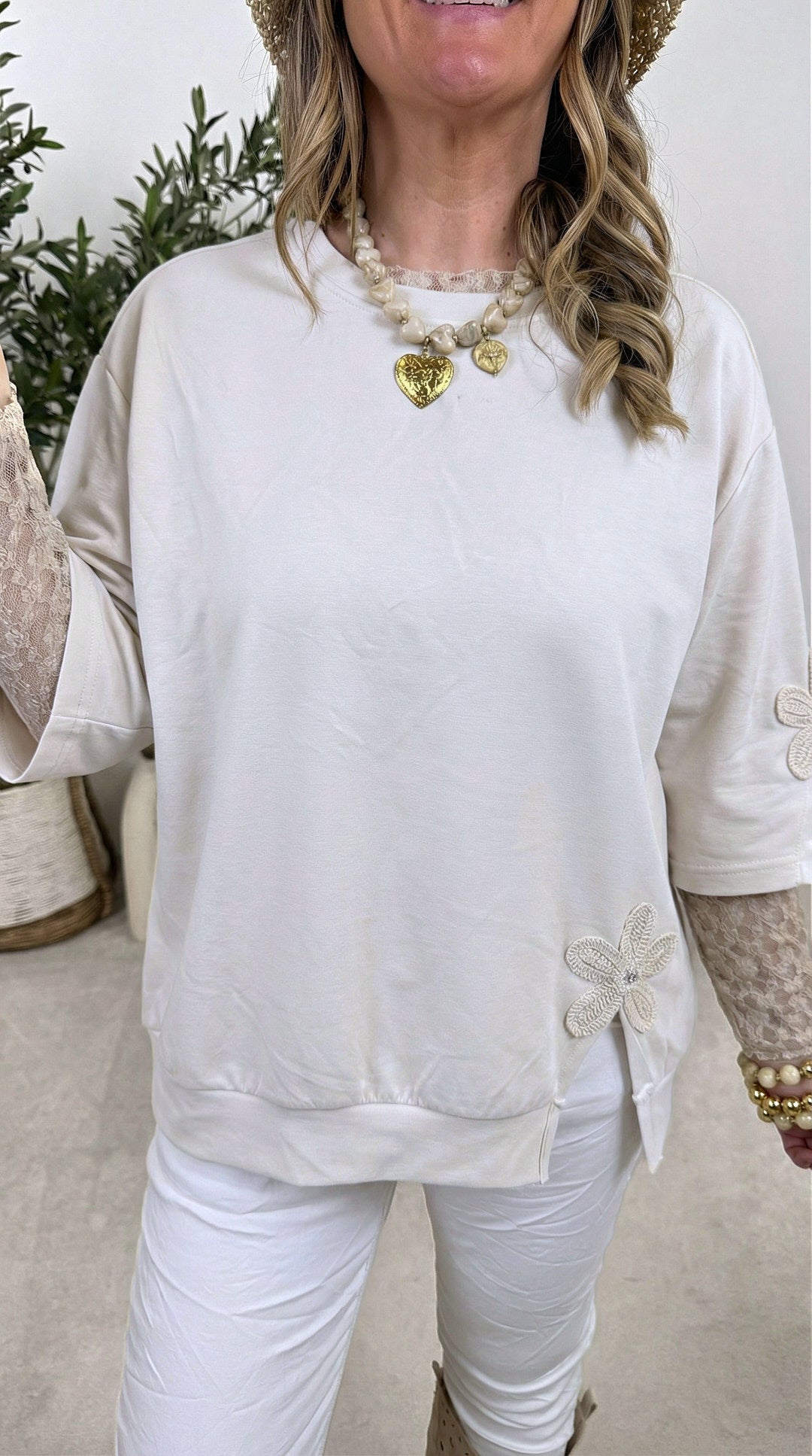 Sweatshirt Pure Soul *Beige*