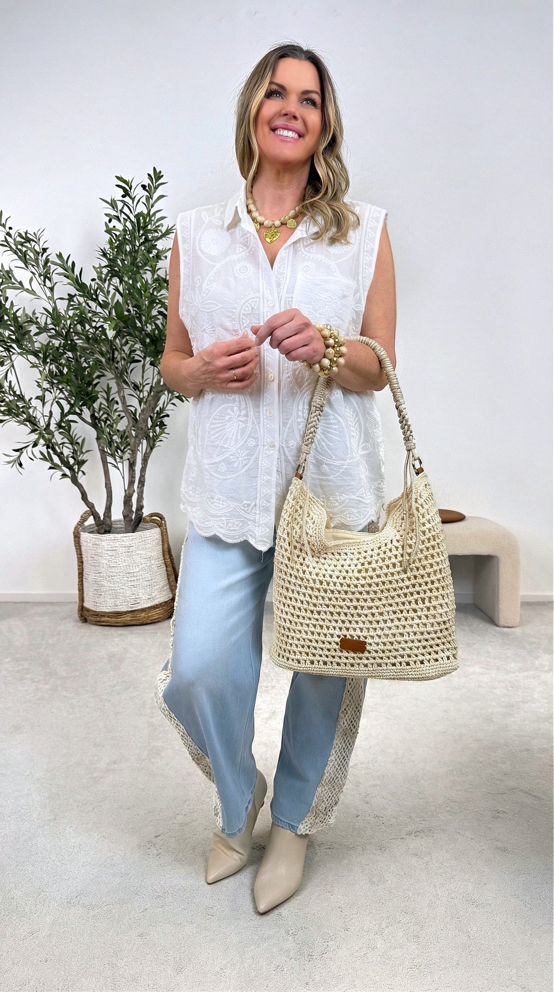 Blusentop Sunny Soul *Weiß*