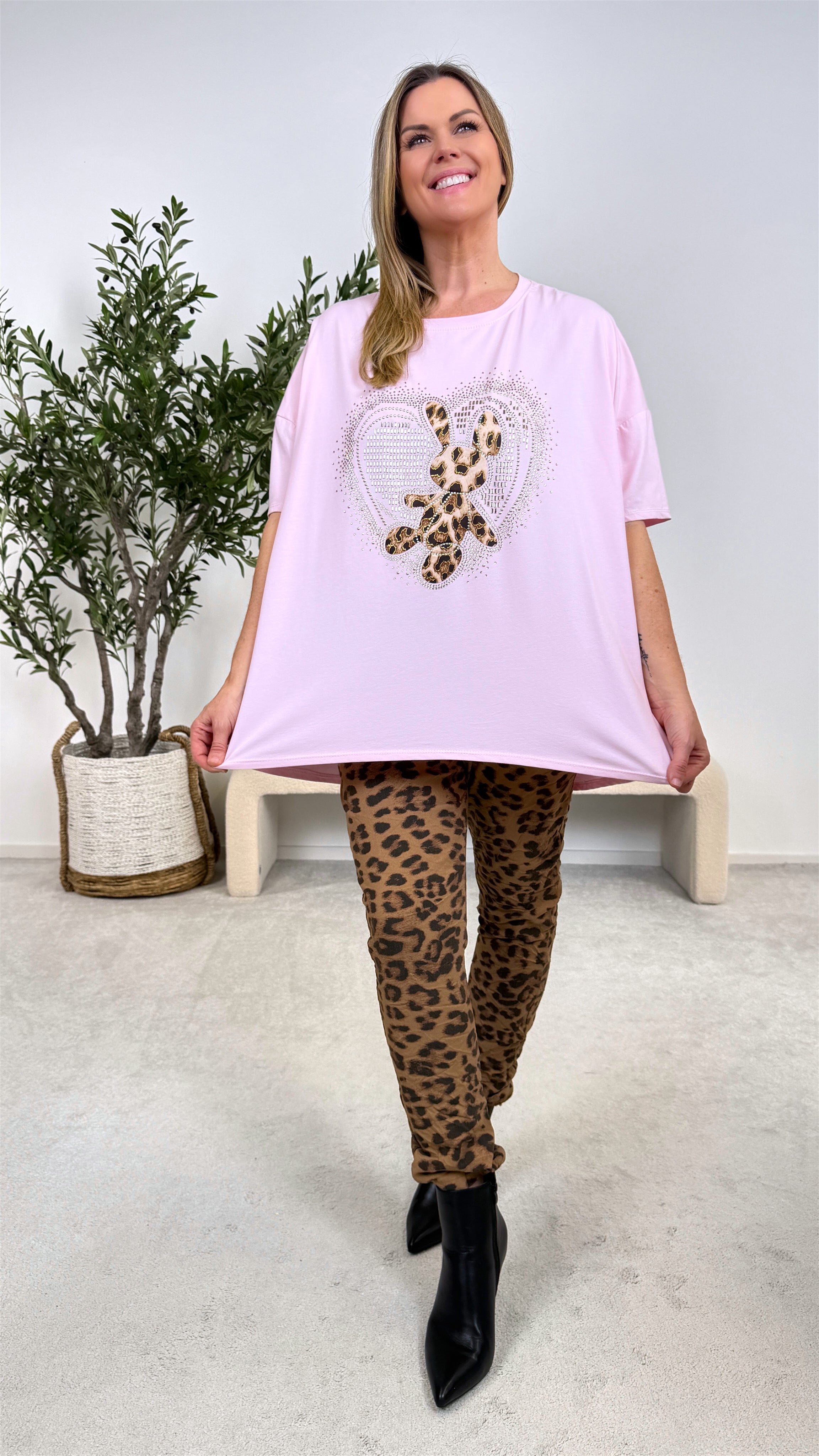 T-Shirt Wild Rabbit *Rosa*