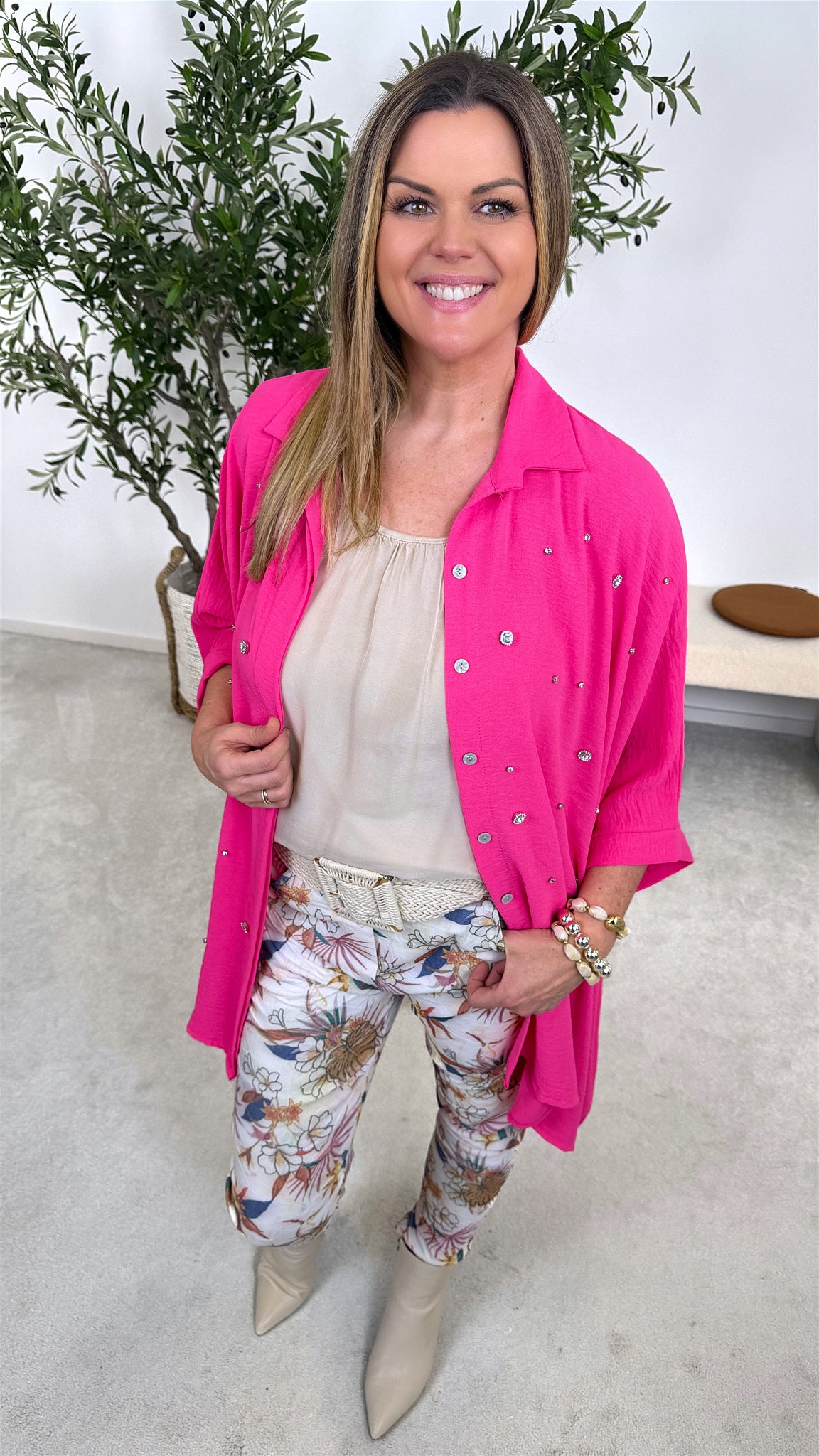 Bluse Glow Affair *Pink*