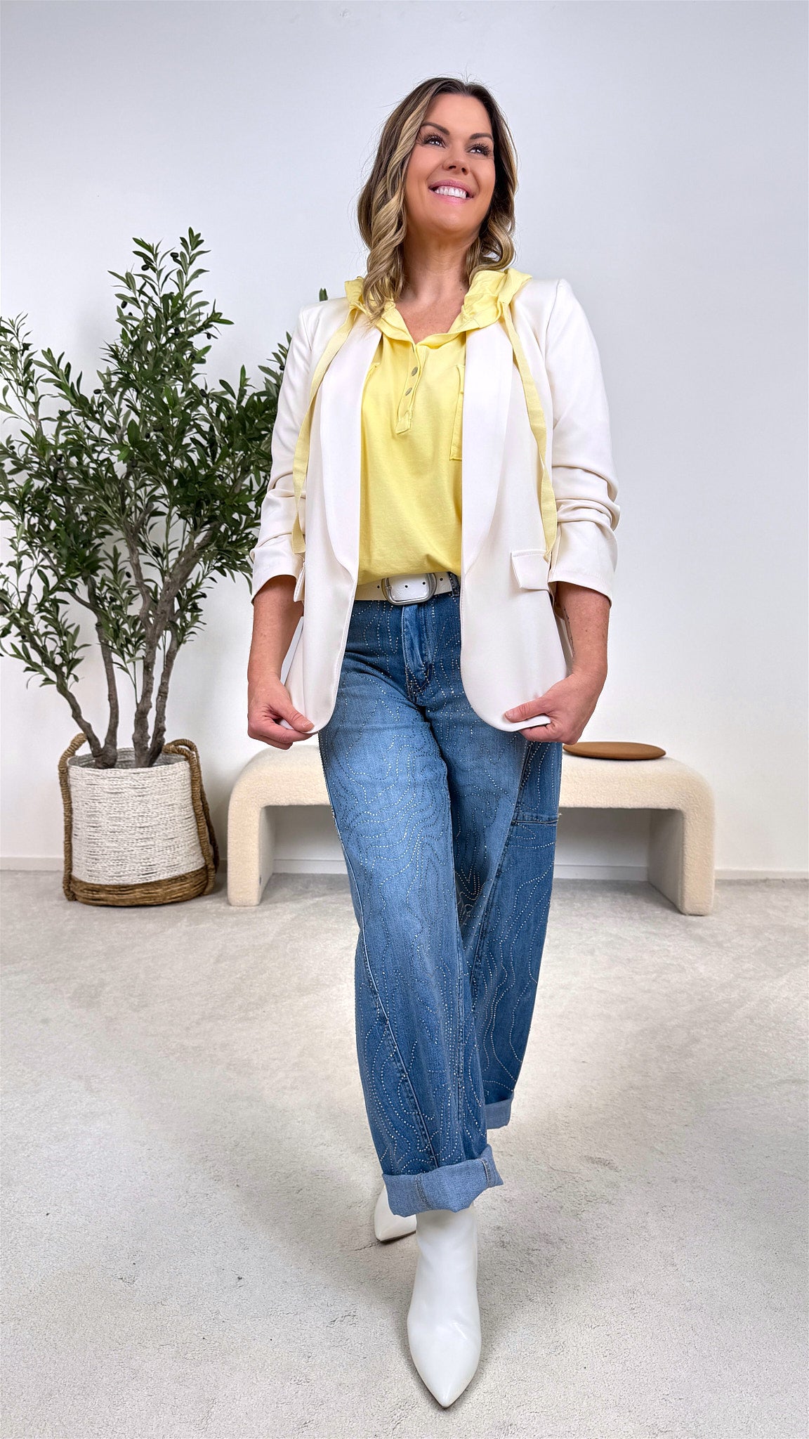 Blazer Strong Woman *Creme*