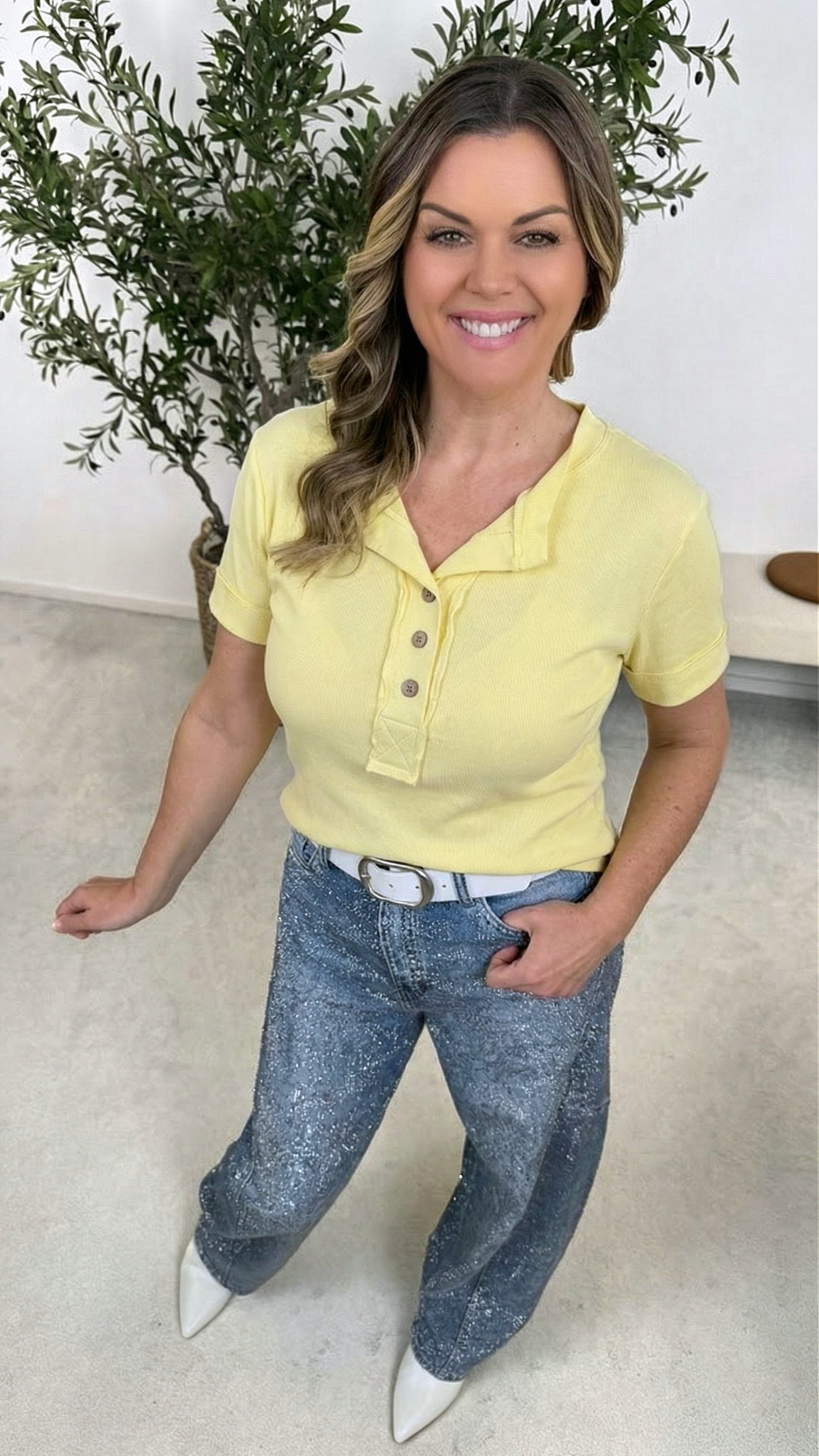 T-Shirt Everyday Darling *Gelb*