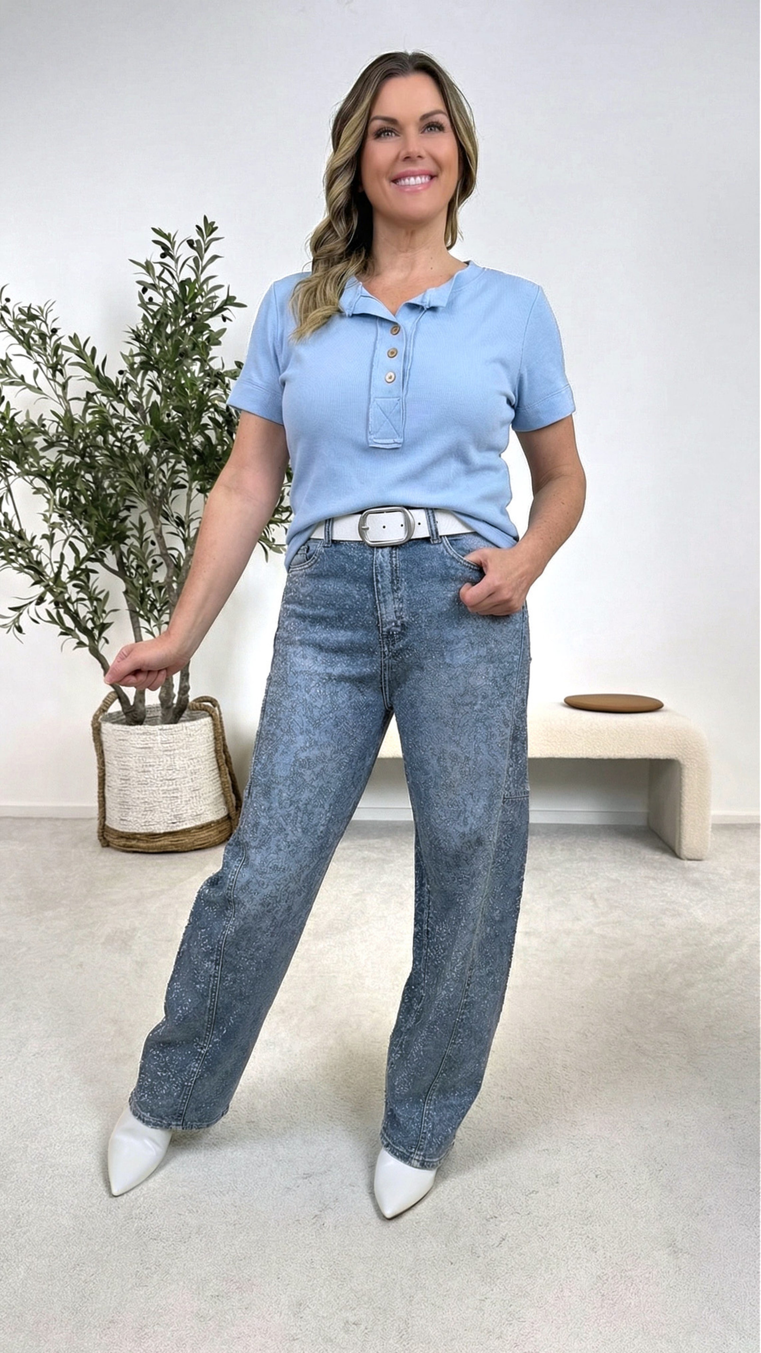 T-Shirt Everyday Darling *Hellblau*