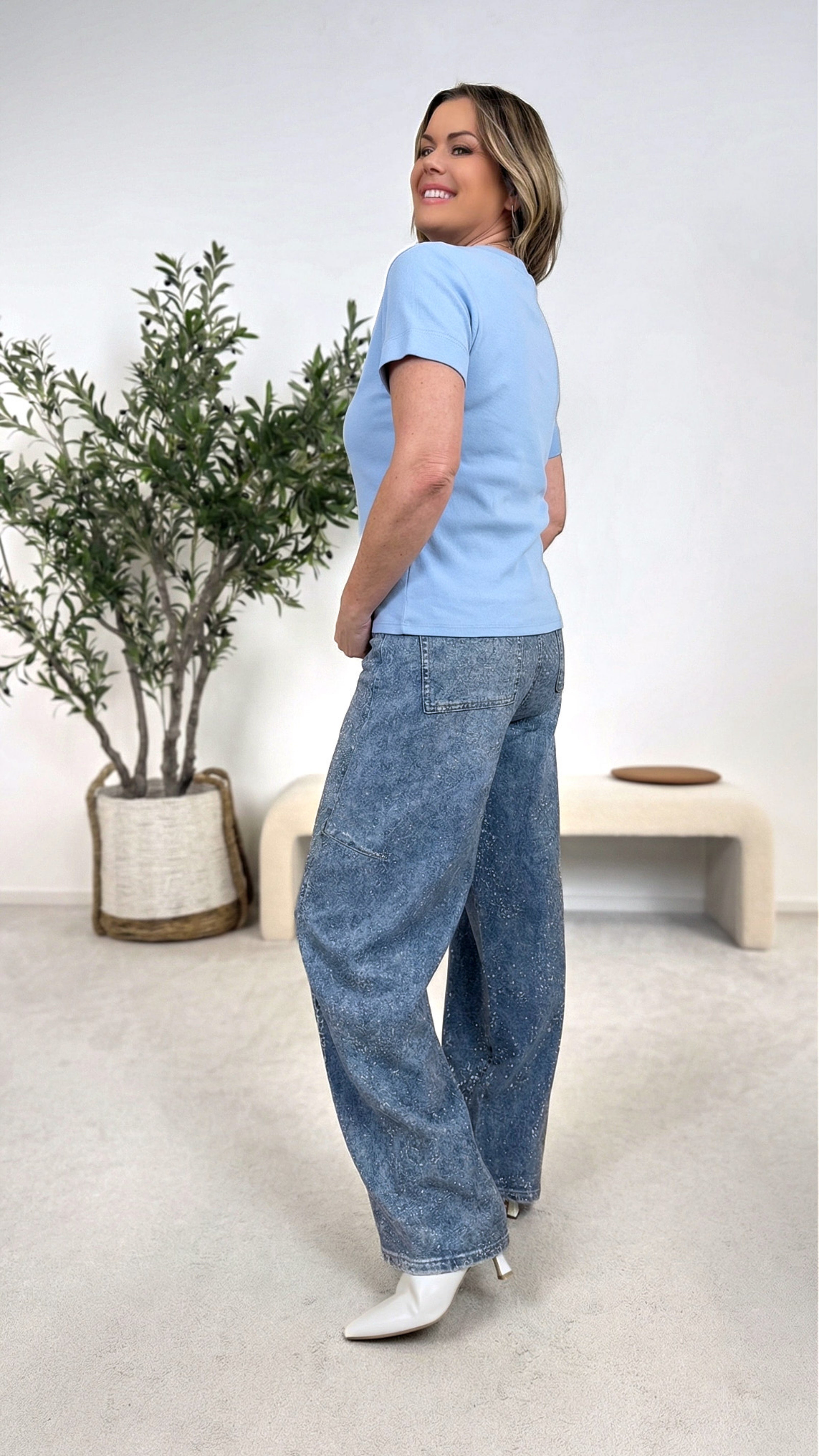 T-Shirt Everyday Darling *Hellblau*