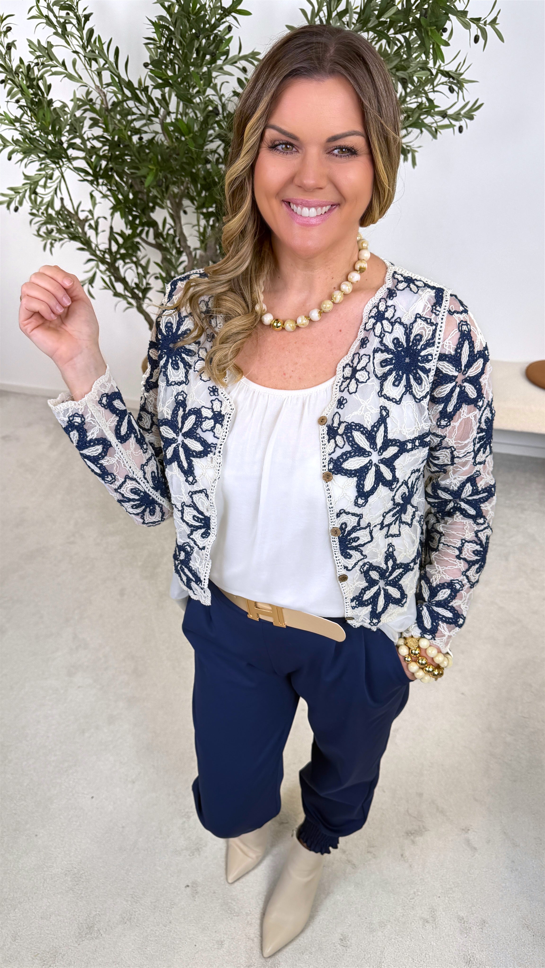 Spitzen-Cardigan Riviera Lace