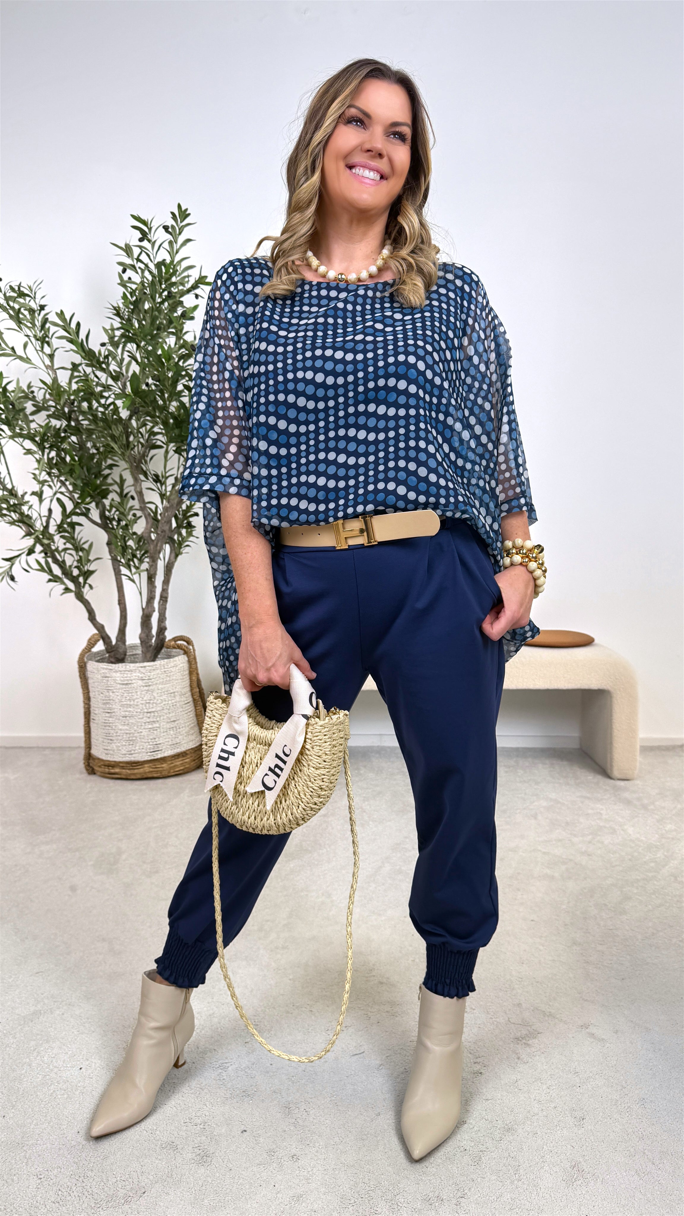 Blusenshirt Marais *Dunkelblau*