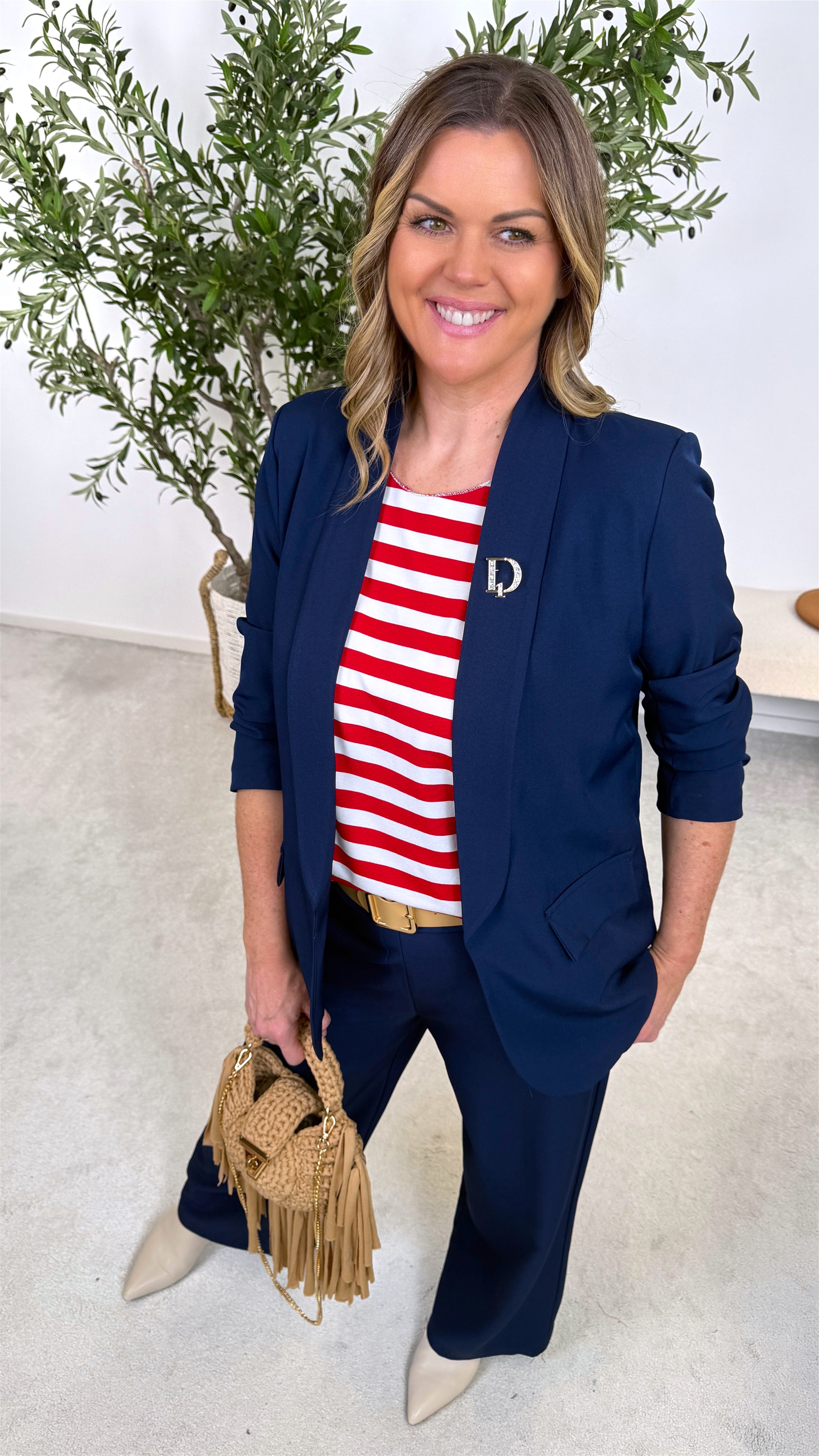 T-Shirt Coastal Chic *Rot*