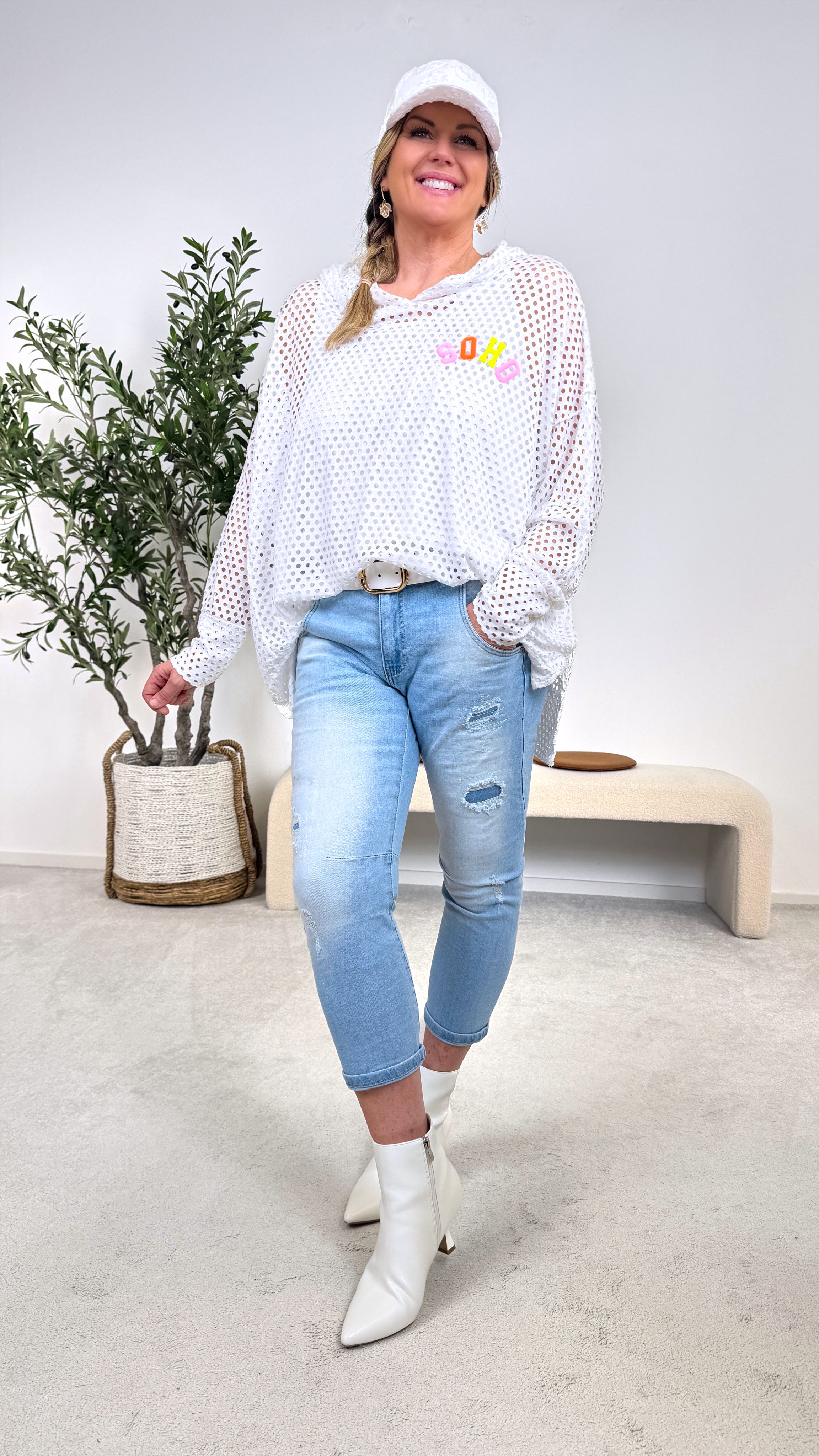 Hoodie Wild Attitude *Weiß*