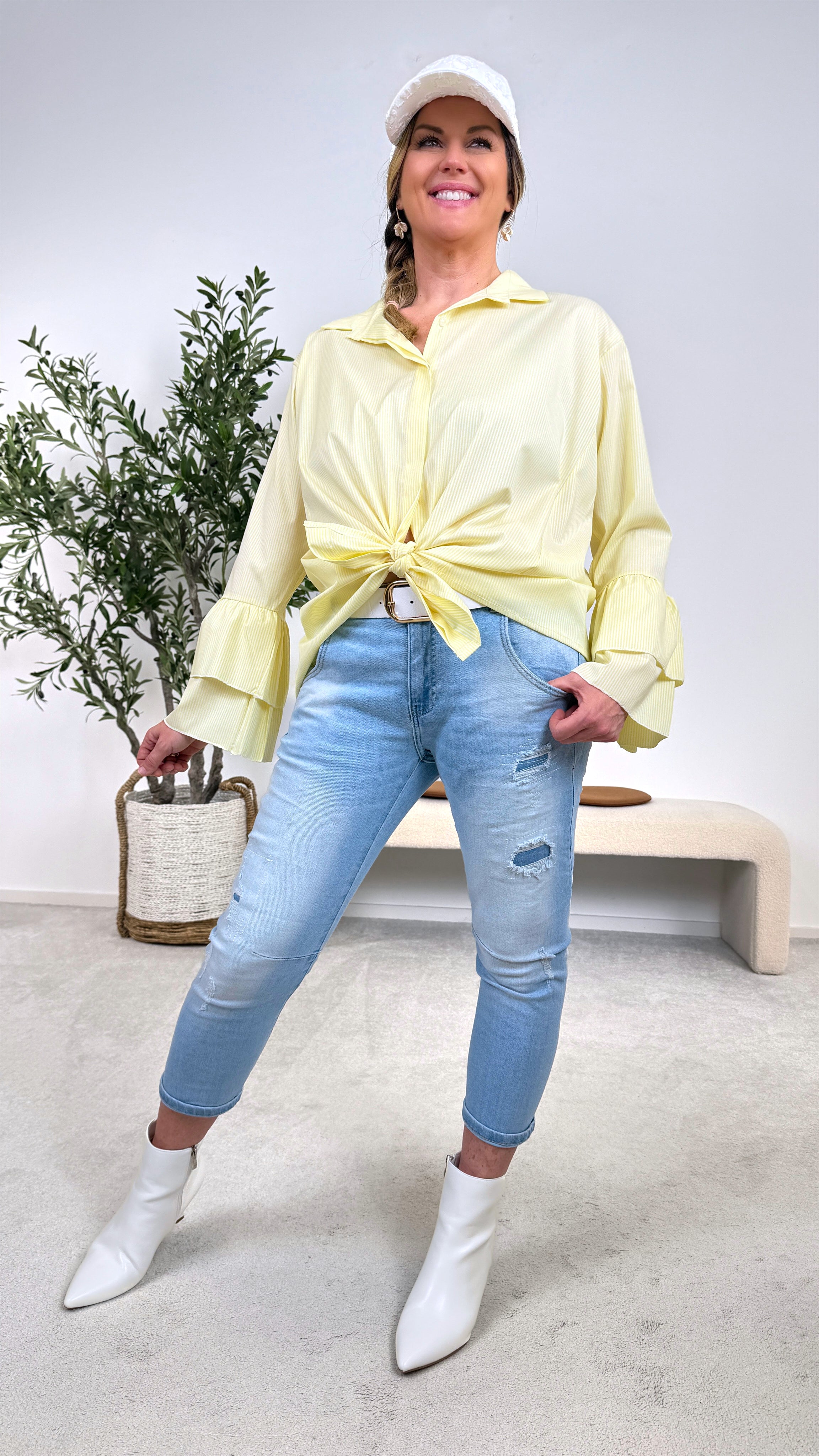 Bluse Calm Days *Gelb*