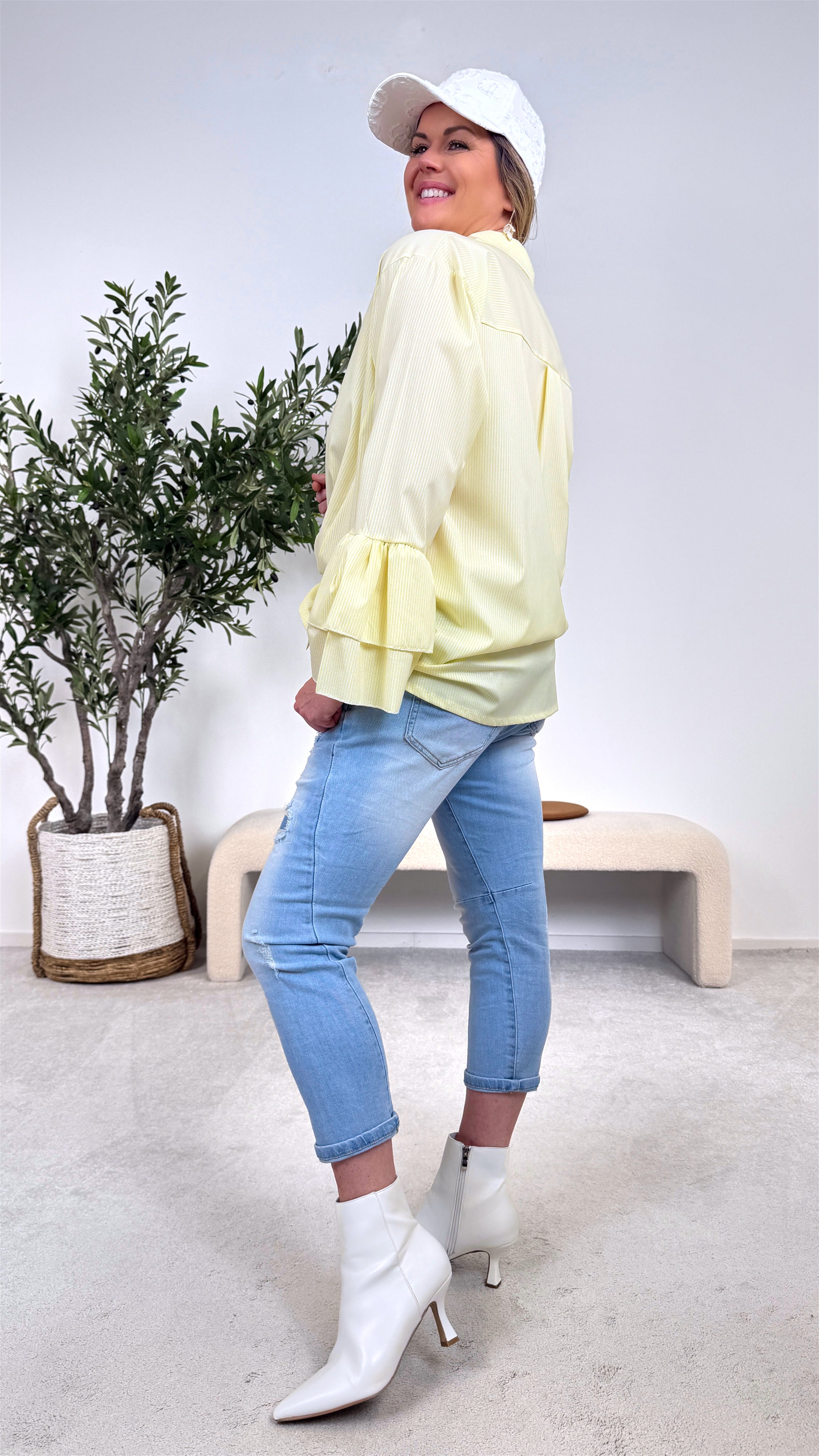 Bluse Calm Days *Gelb*