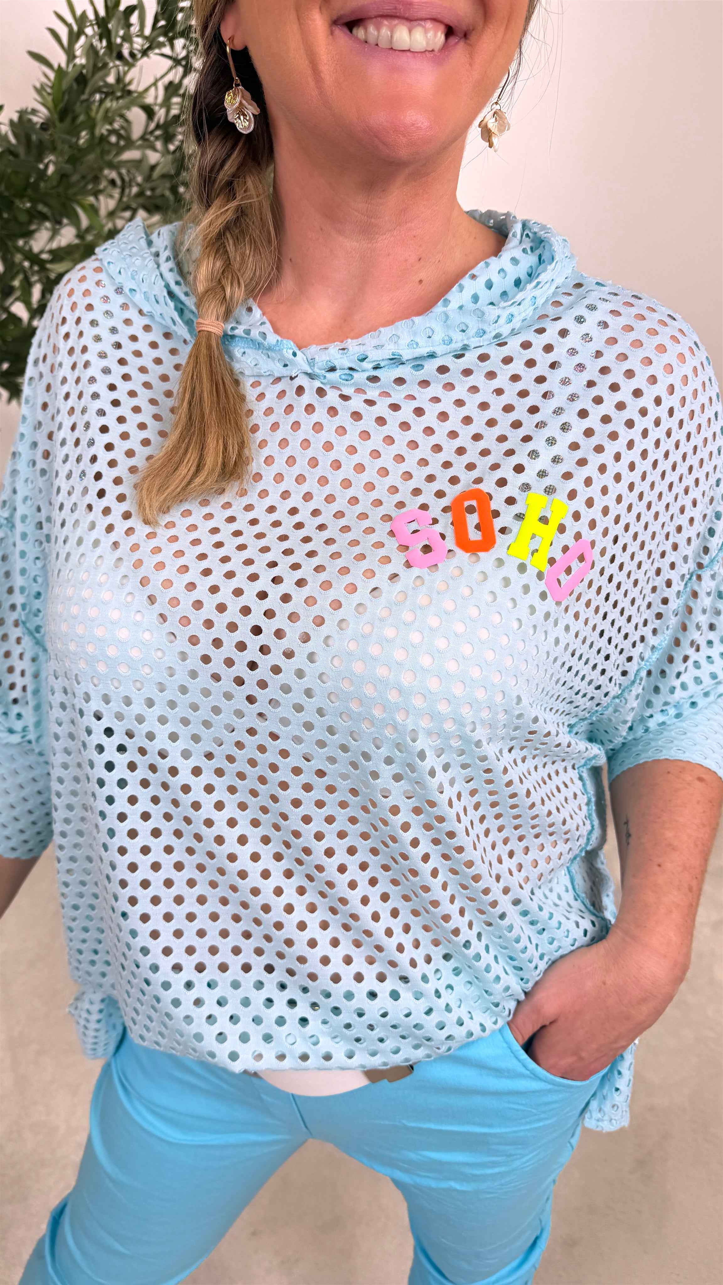 Hoodie Wild Attitude *Blau*