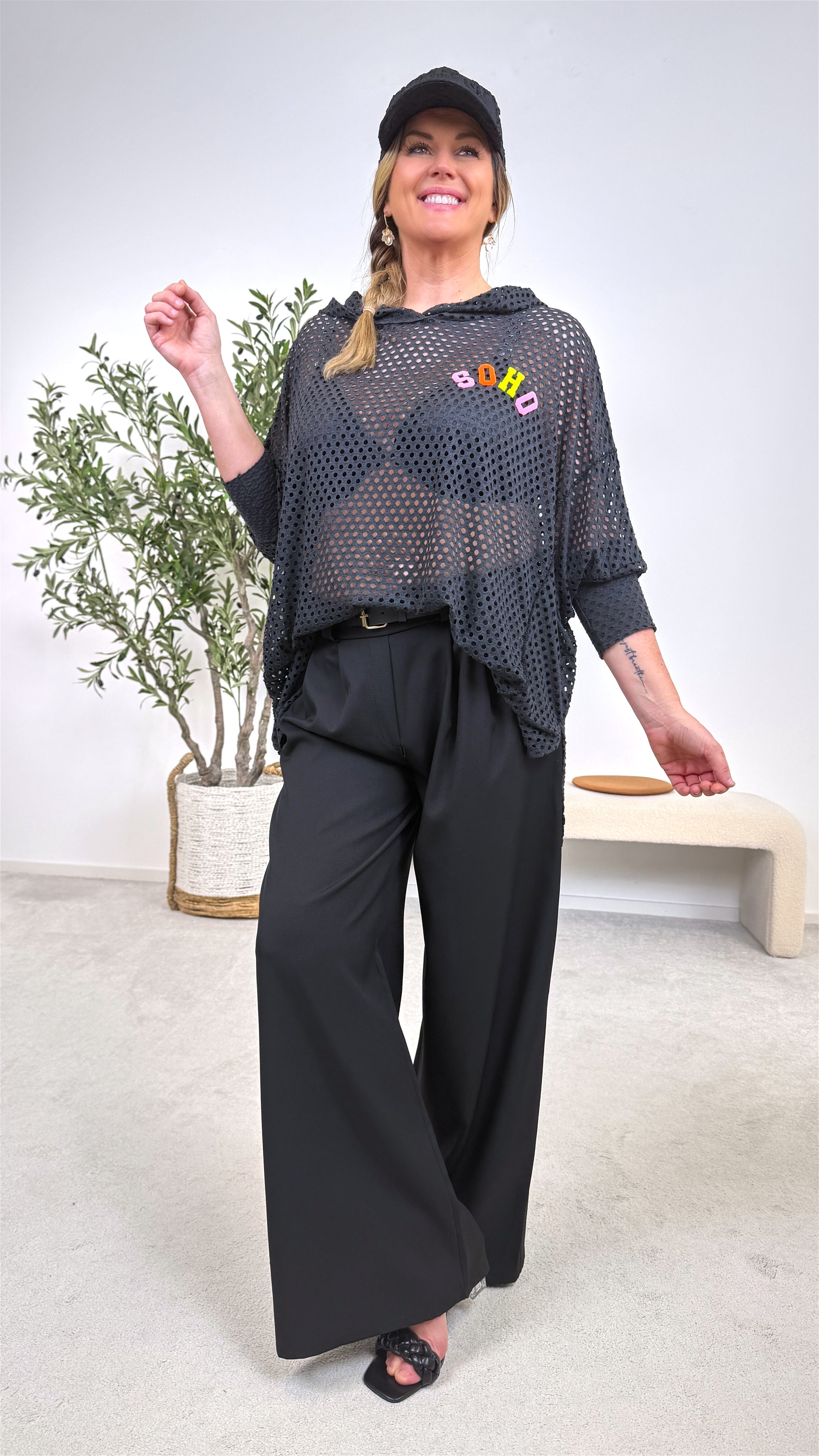 Hoodie Wild Attitude *Schwarz*