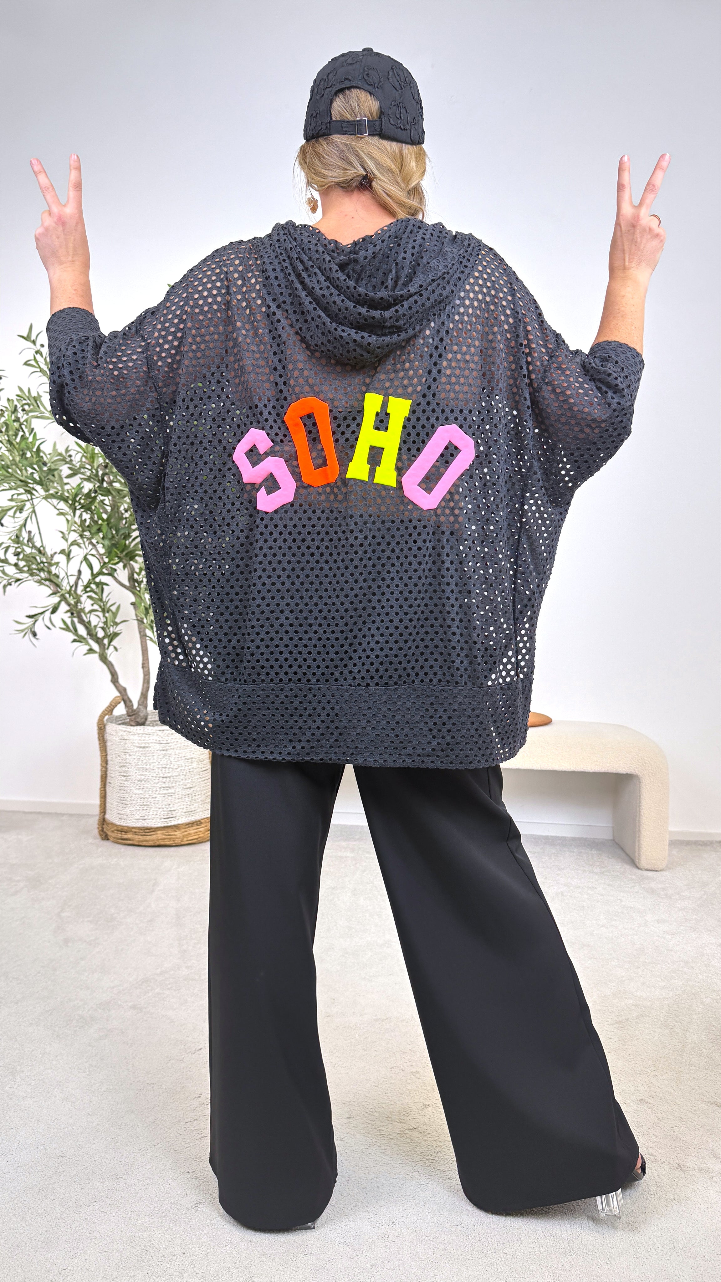 Hoodie Wild Attitude *Schwarz*