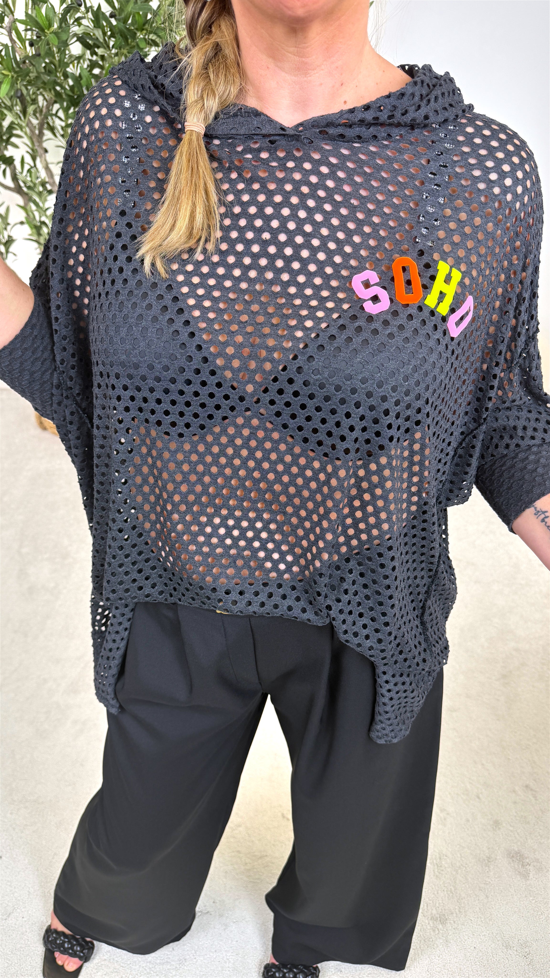 Hoodie Wild Attitude *Schwarz*