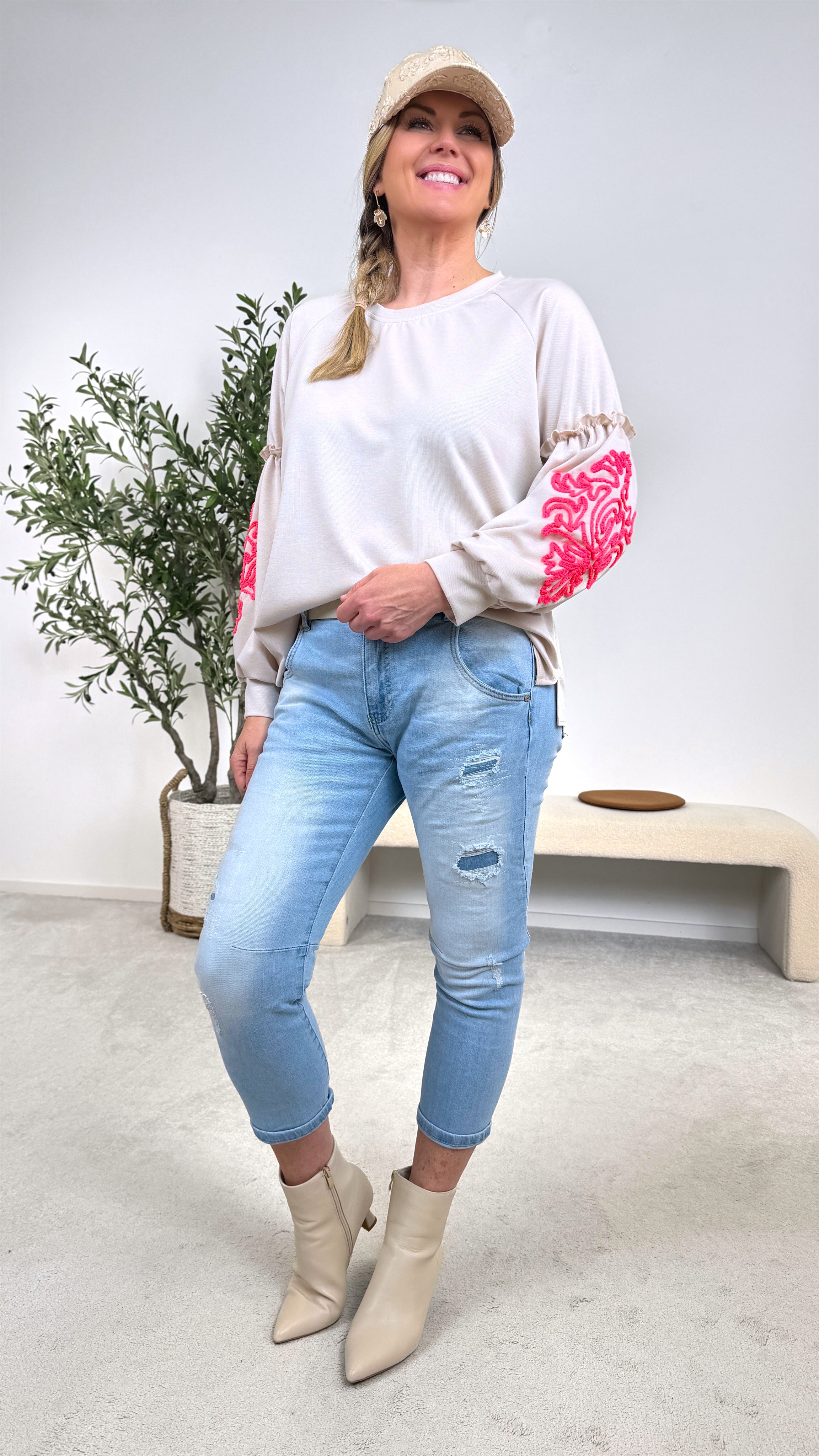 Sweatshirt Everyday Love *Beige*