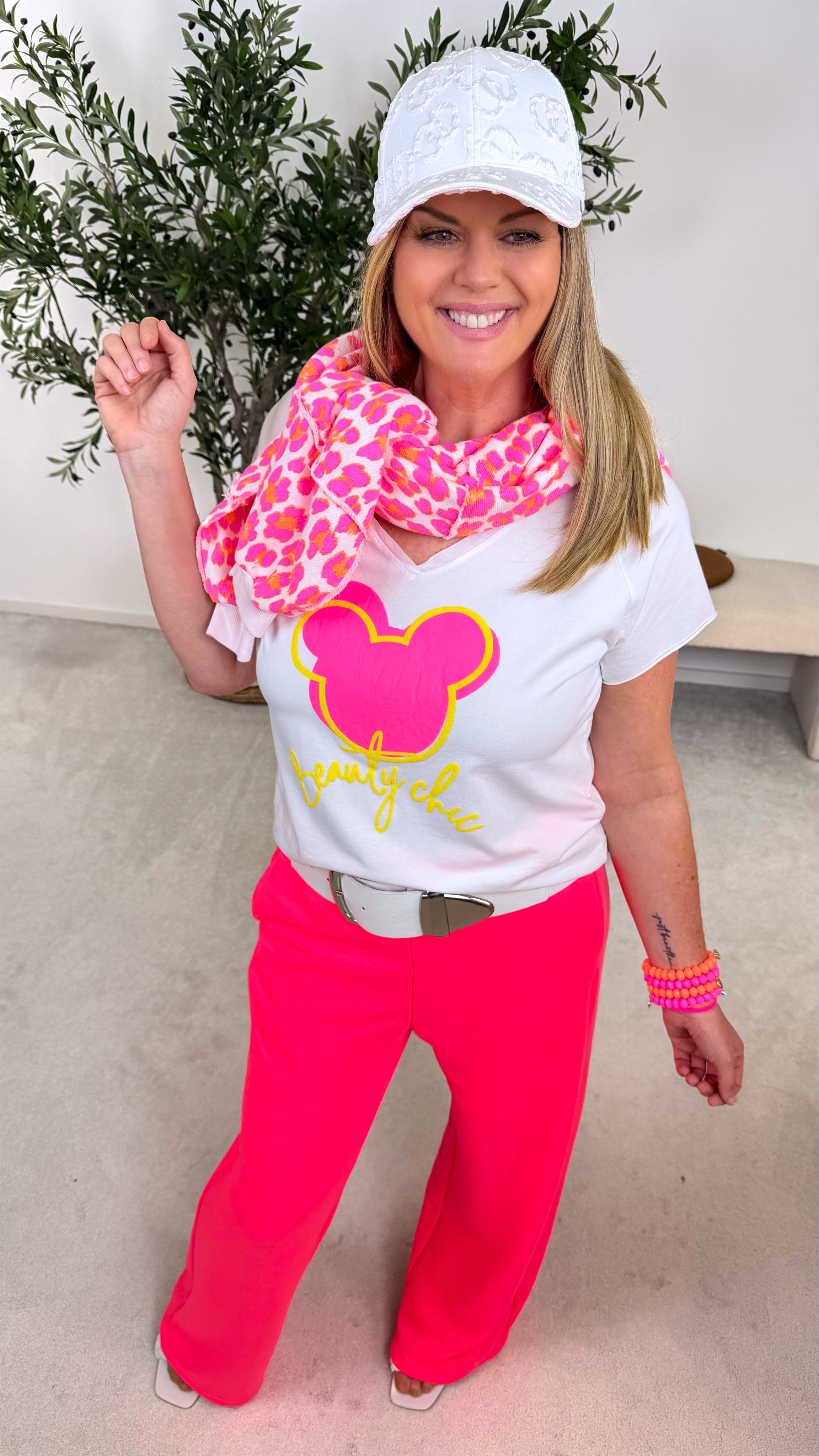 T-Shirt Street Beauty *Weiß*