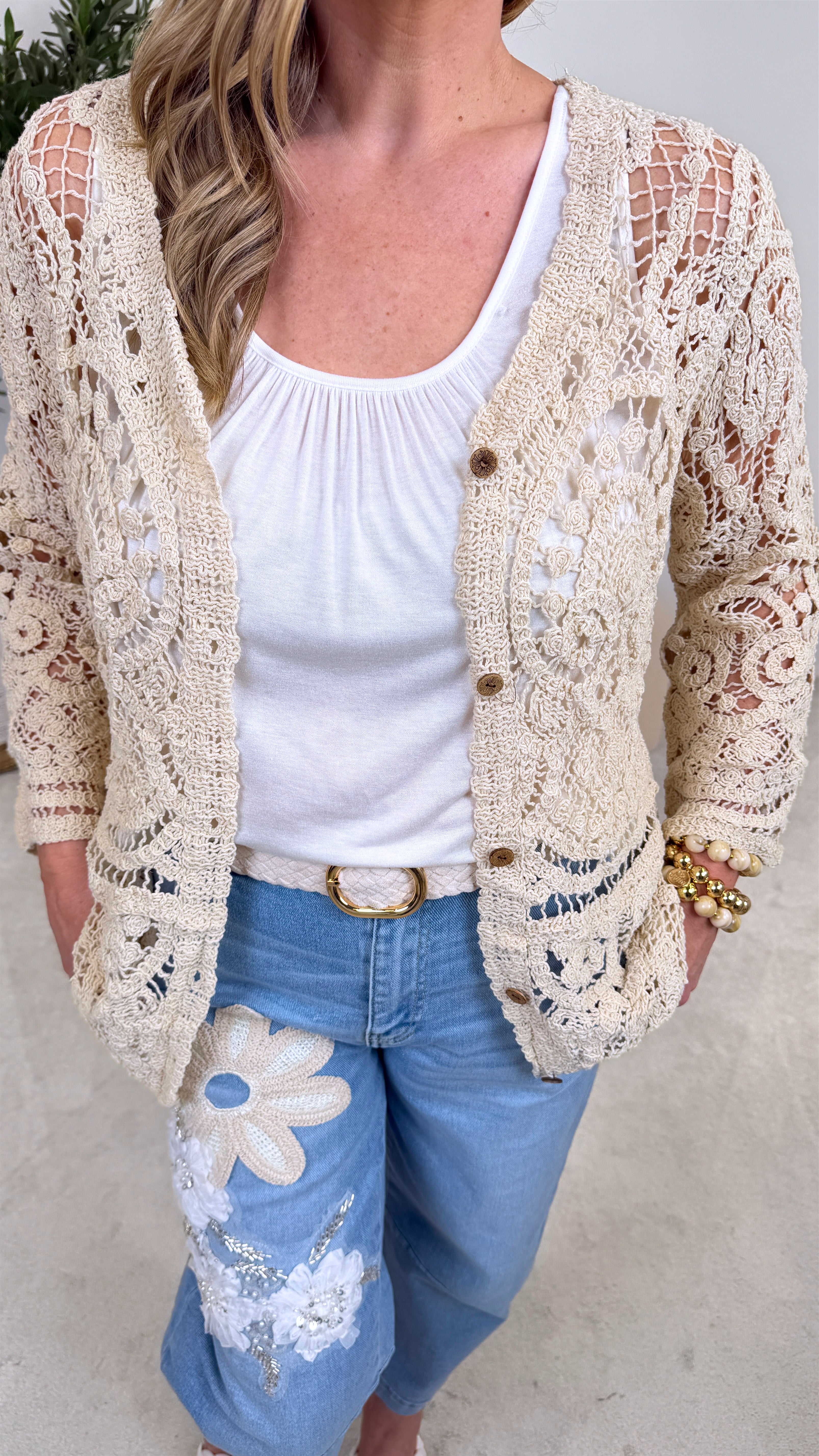 Häkel-Jacke Marbella Romance