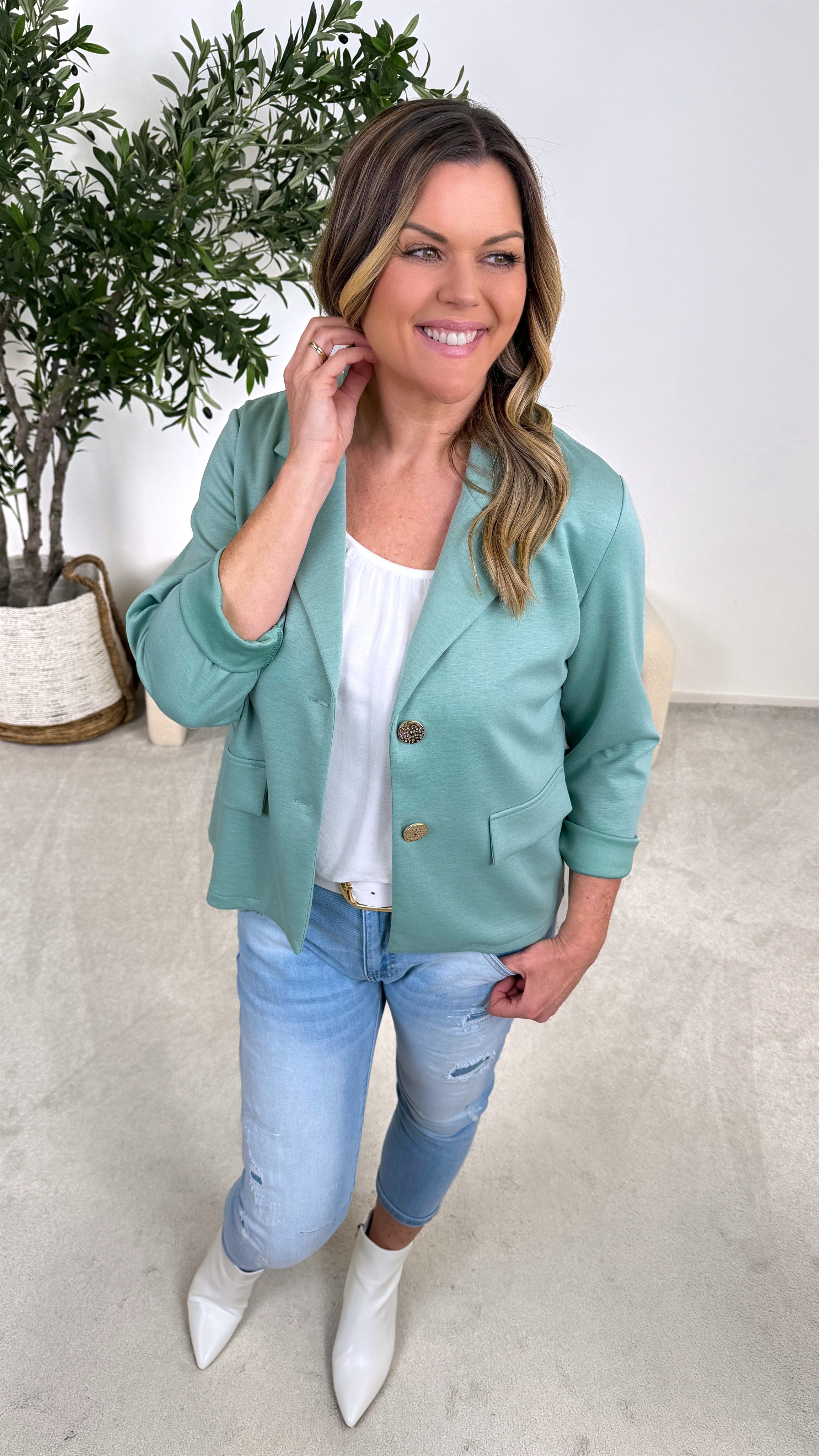 Blazer Silver Chic *Mint*