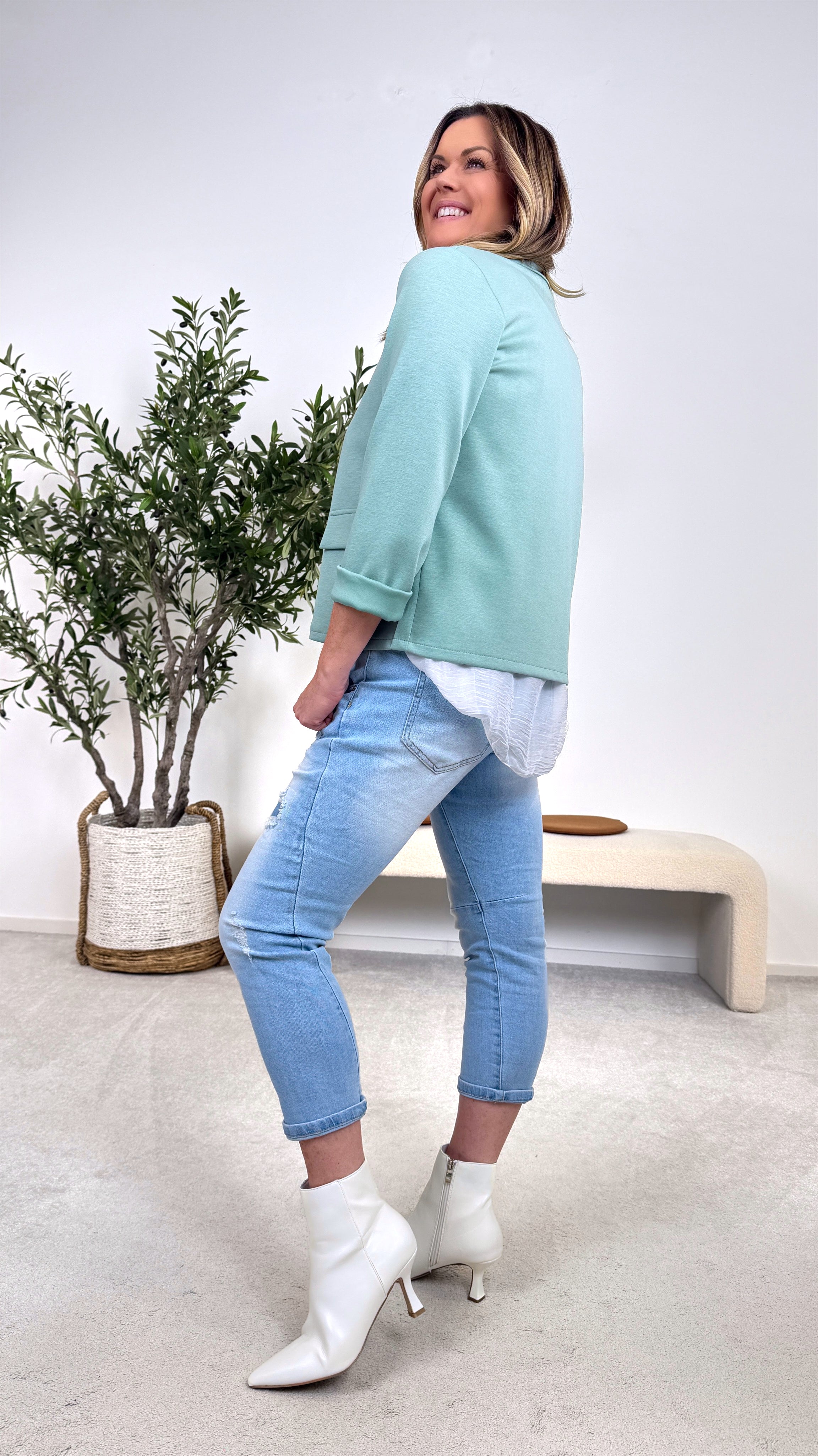 Blazer Silver Chic *Mint*