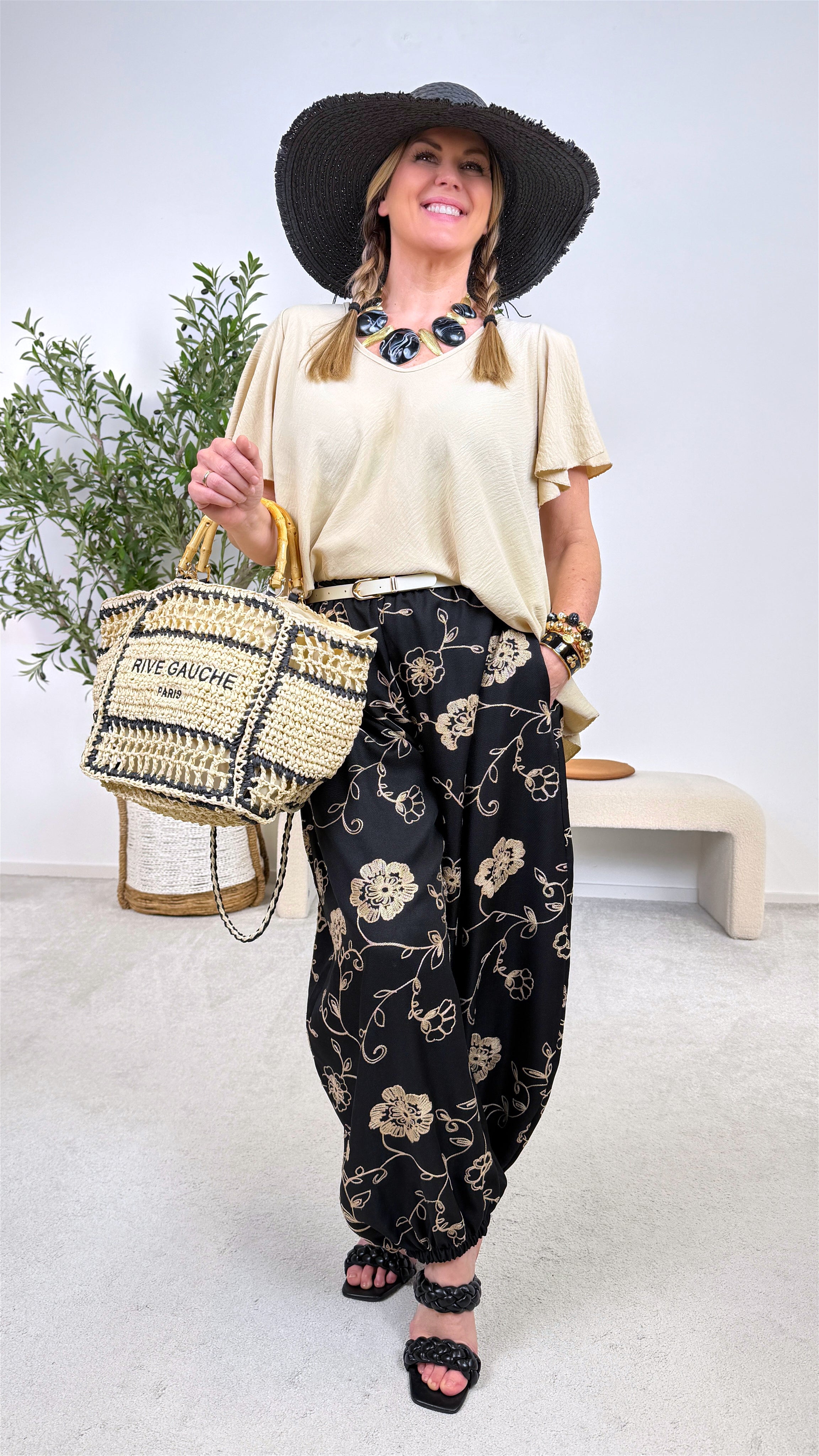 Blusenshirt Amalfi Mood *Beige*