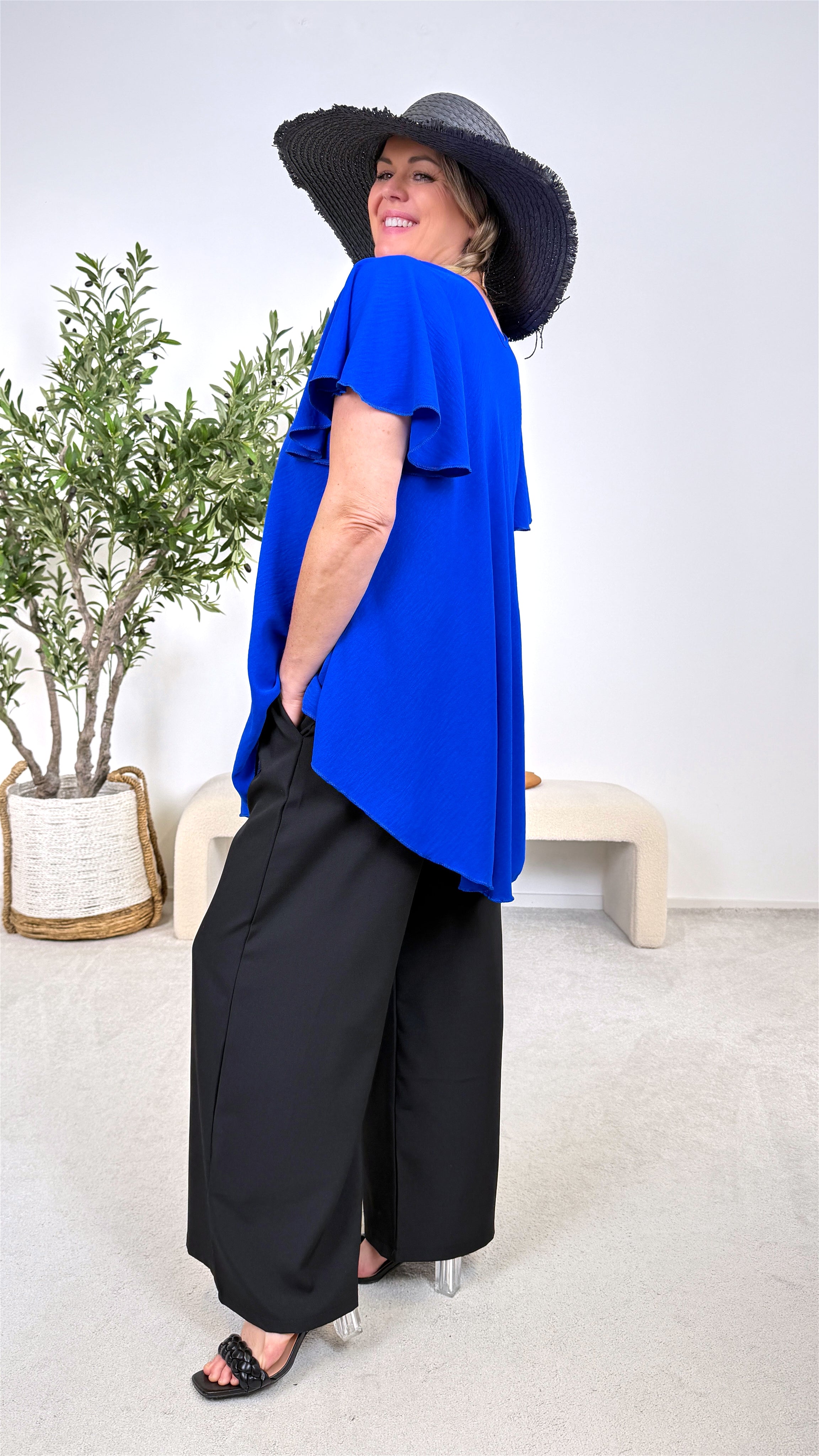 Blusenshirt Amalfi Mood *Royalblau*