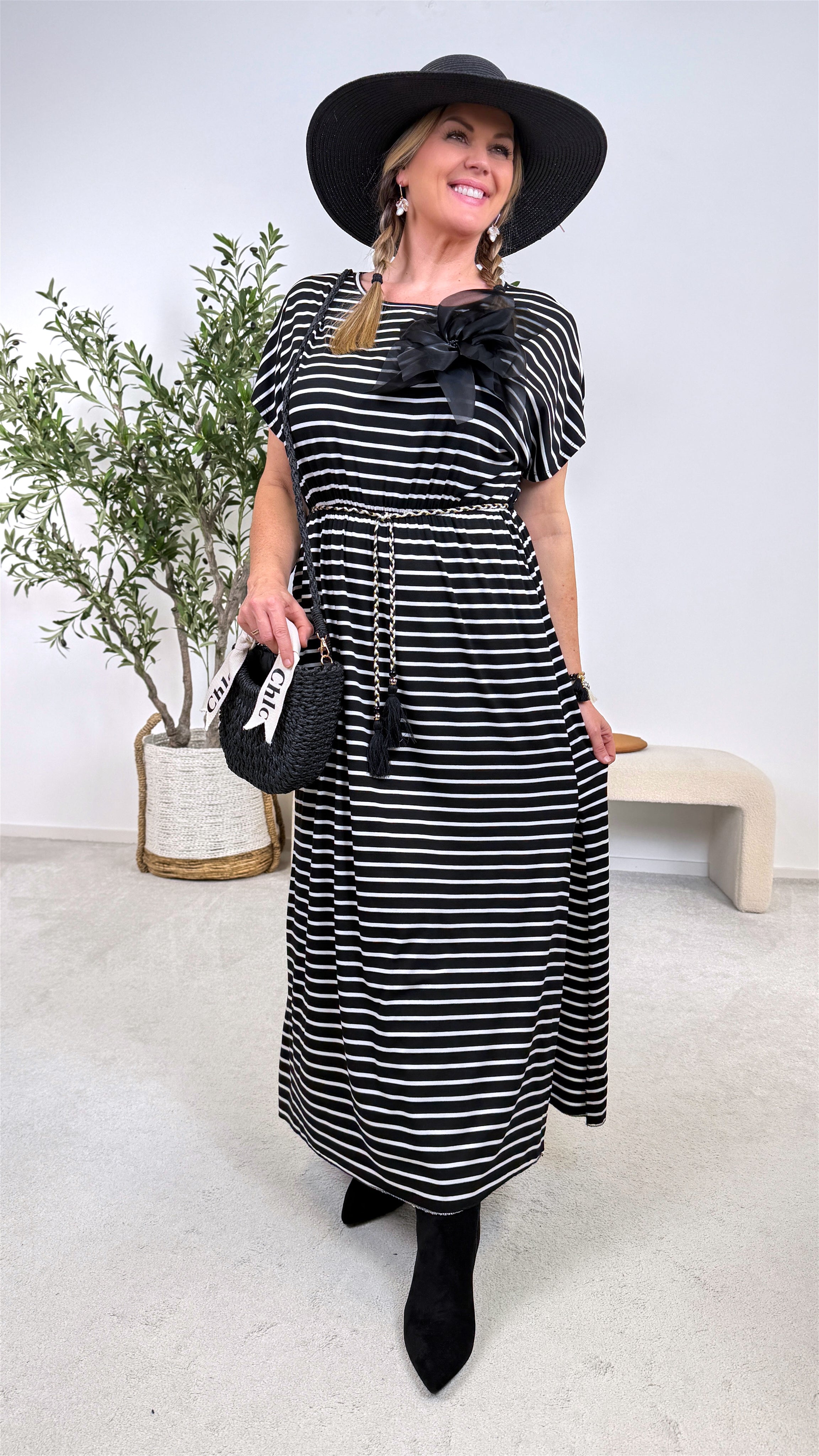 Langes Kleid Coastal Rhythm