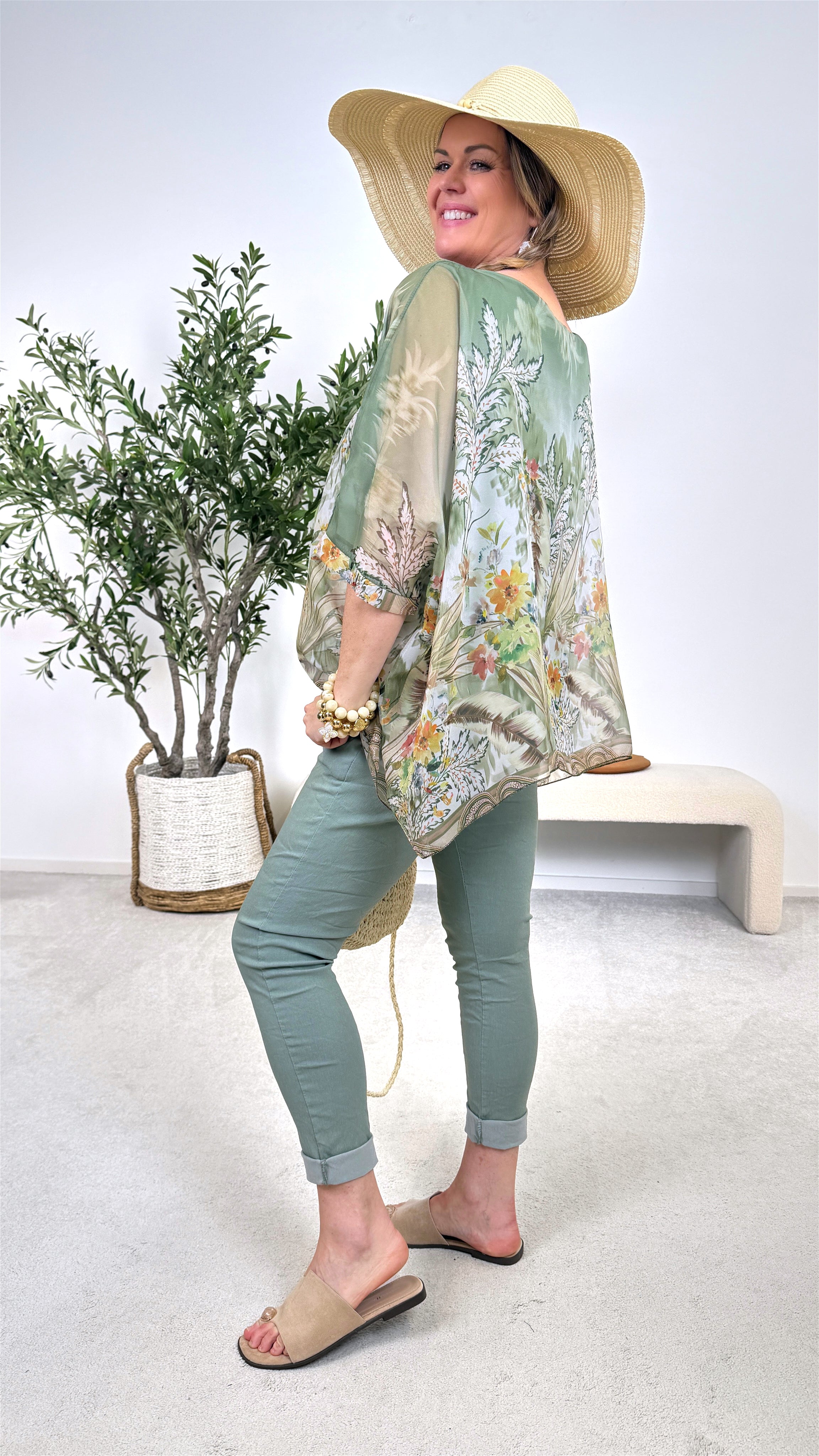 Blusenshirt Serenity *Khaki*