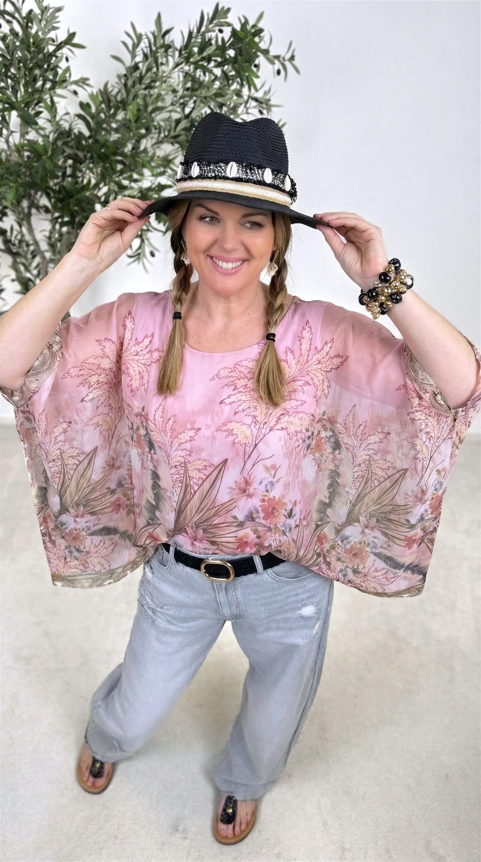 Blusenshirt Serenity *Rosa*