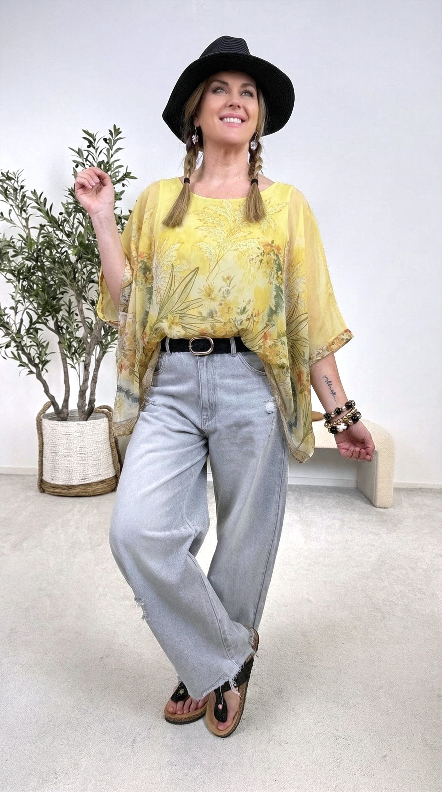 Blusenshirt Serenity *Gelb*