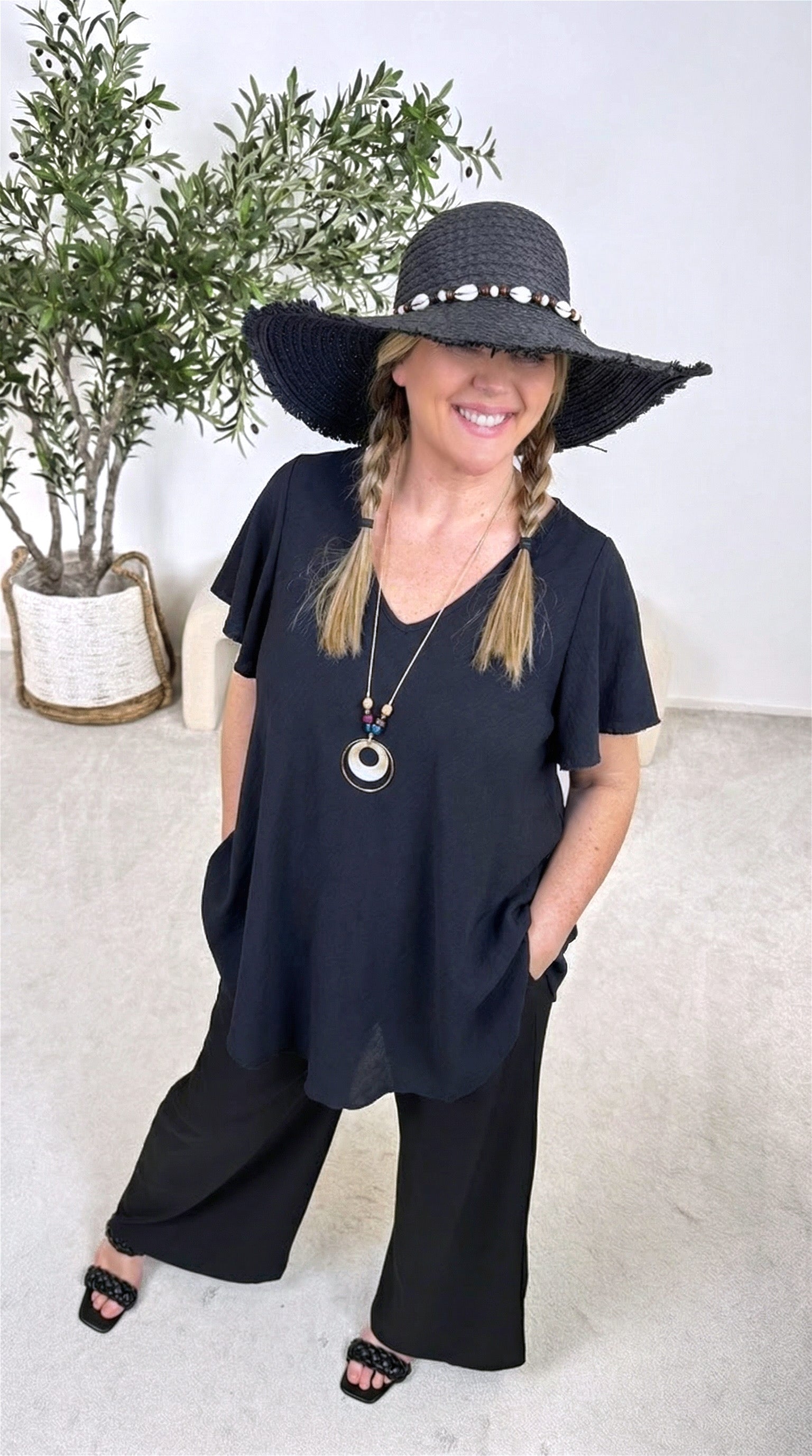 Blusenshirt Amalfi Mood *Schwarz*