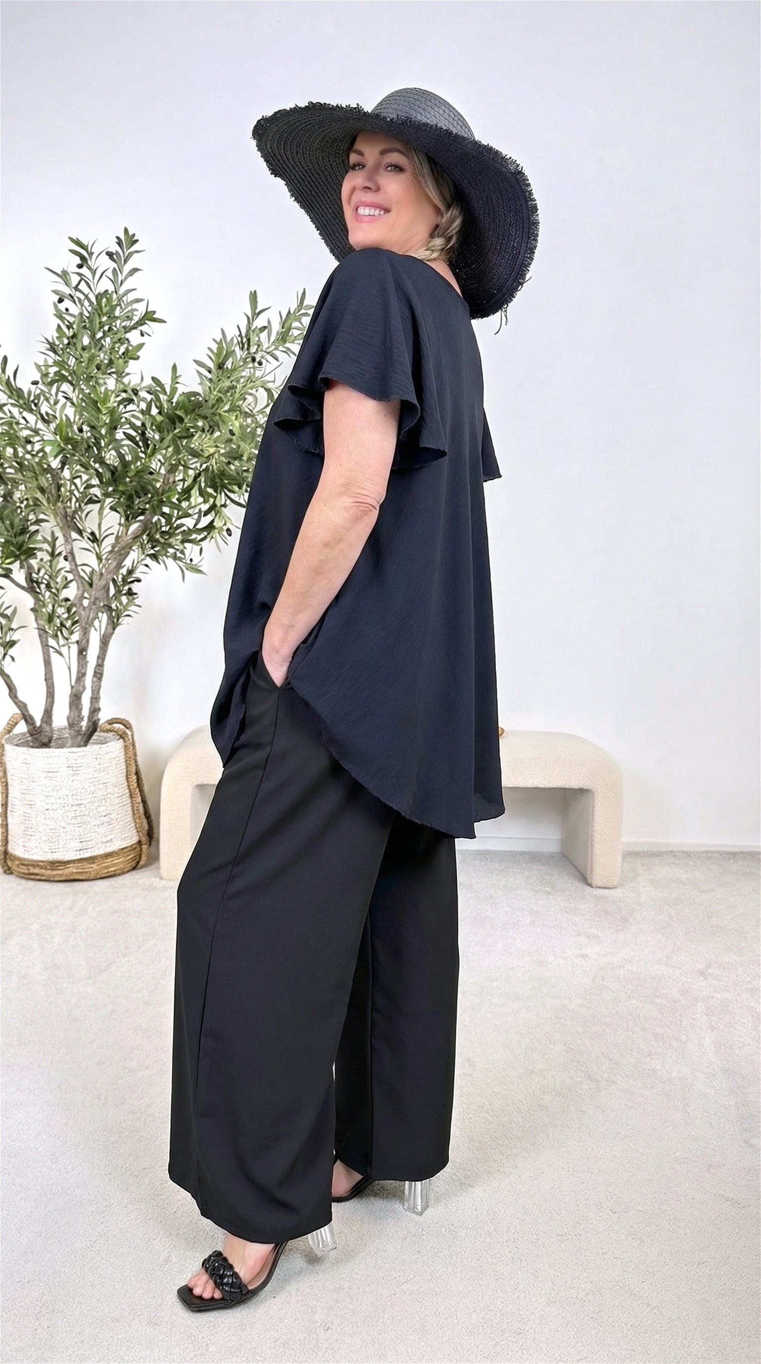 Blusenshirt Amalfi Mood *Schwarz*