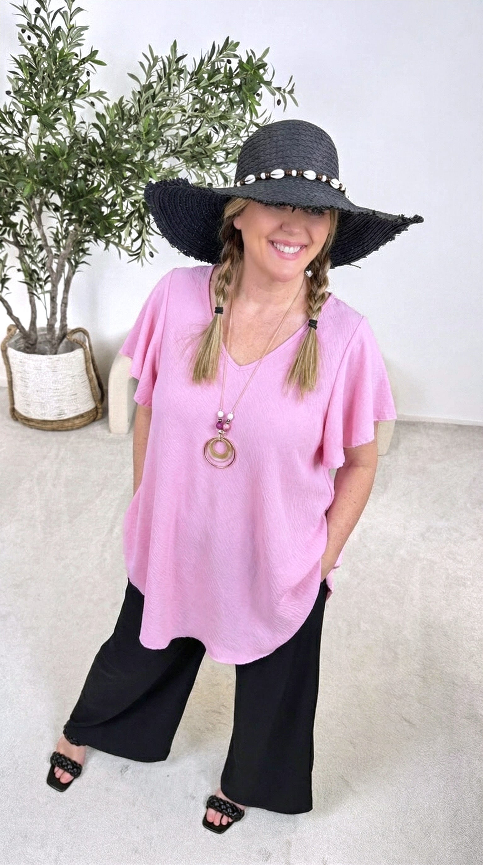 Blusenshirt Amalfi Mood *Rosa*