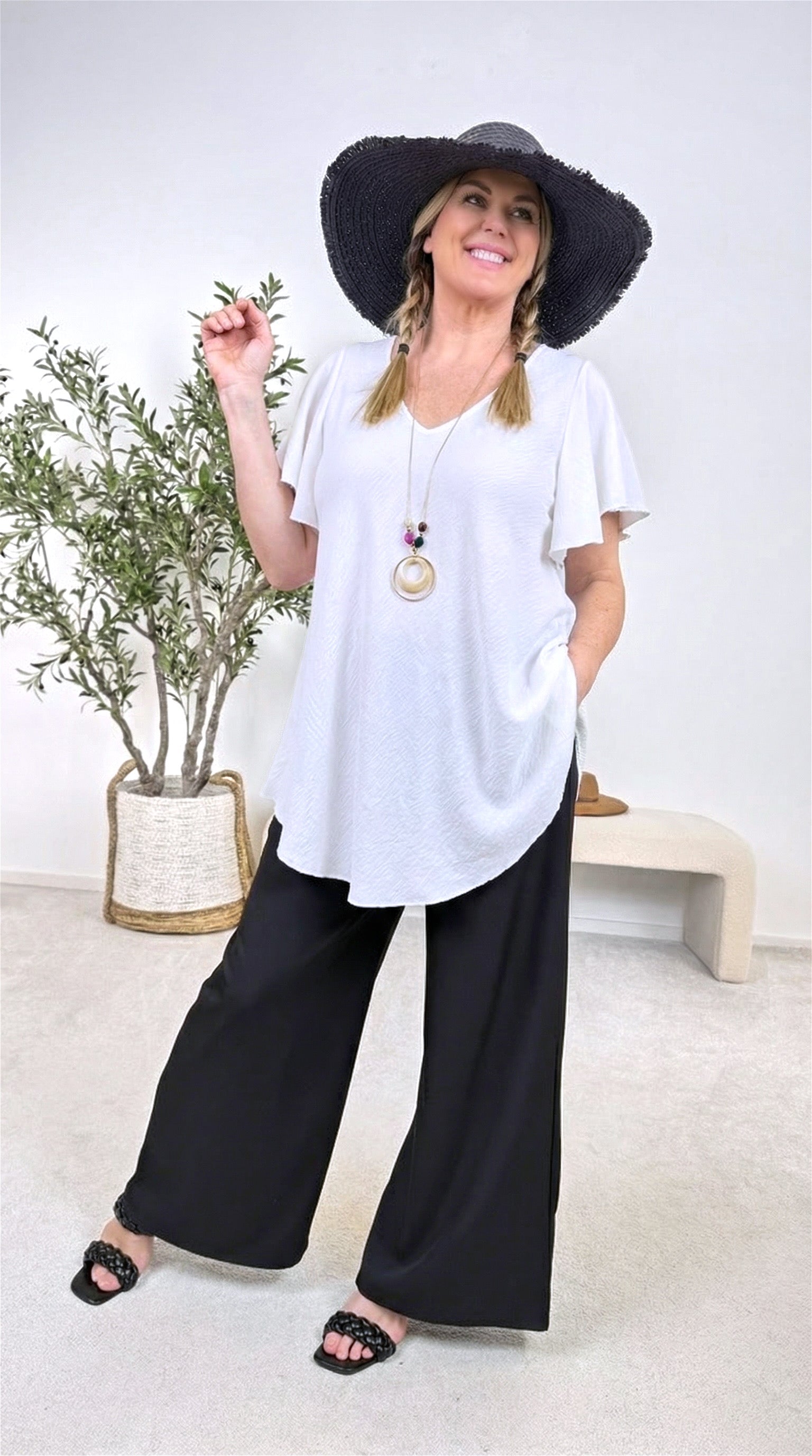 Blusenshirt Amalfi Mood *Weiß*