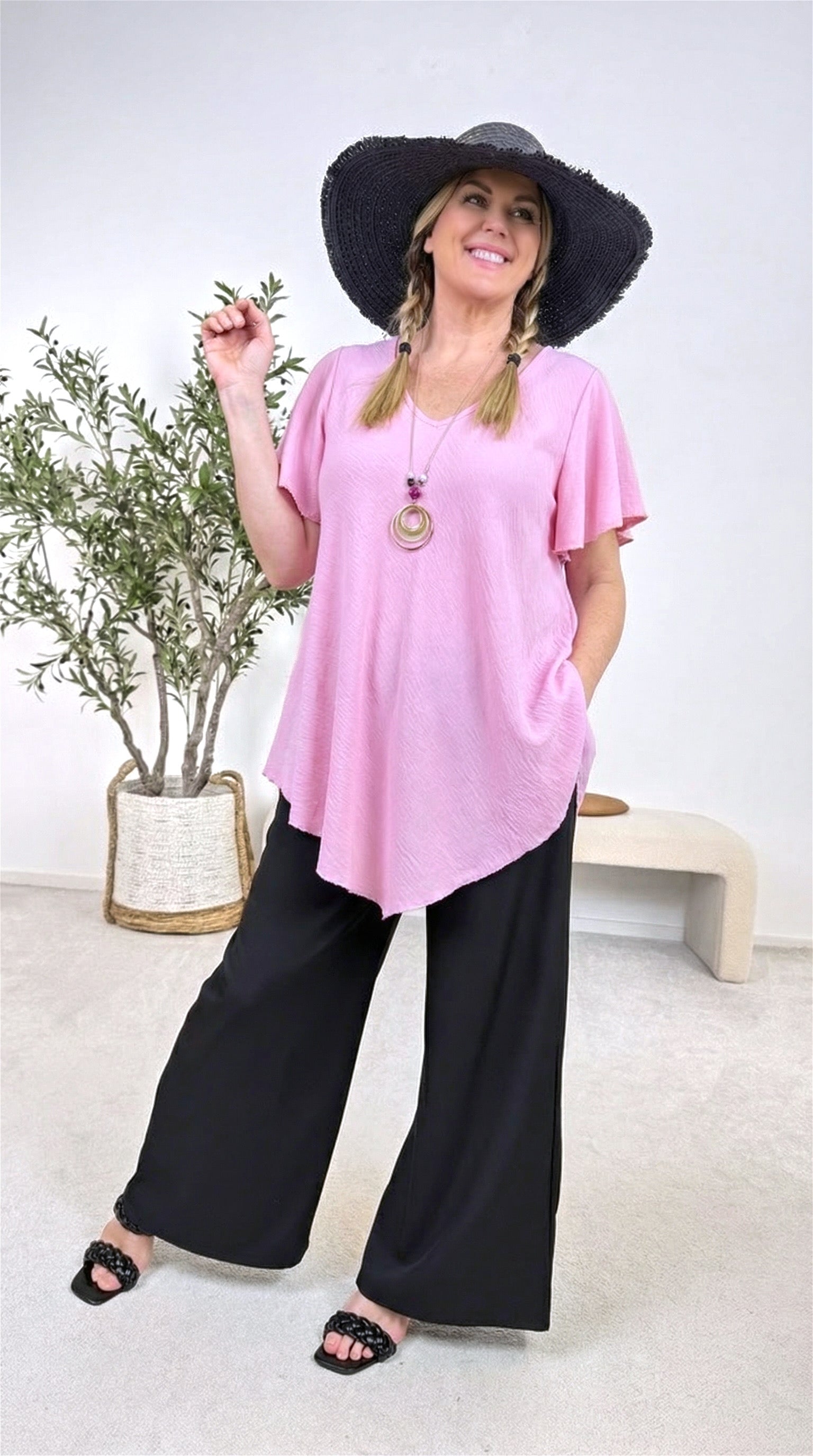 Blusenshirt Amalfi Mood *Rosa*