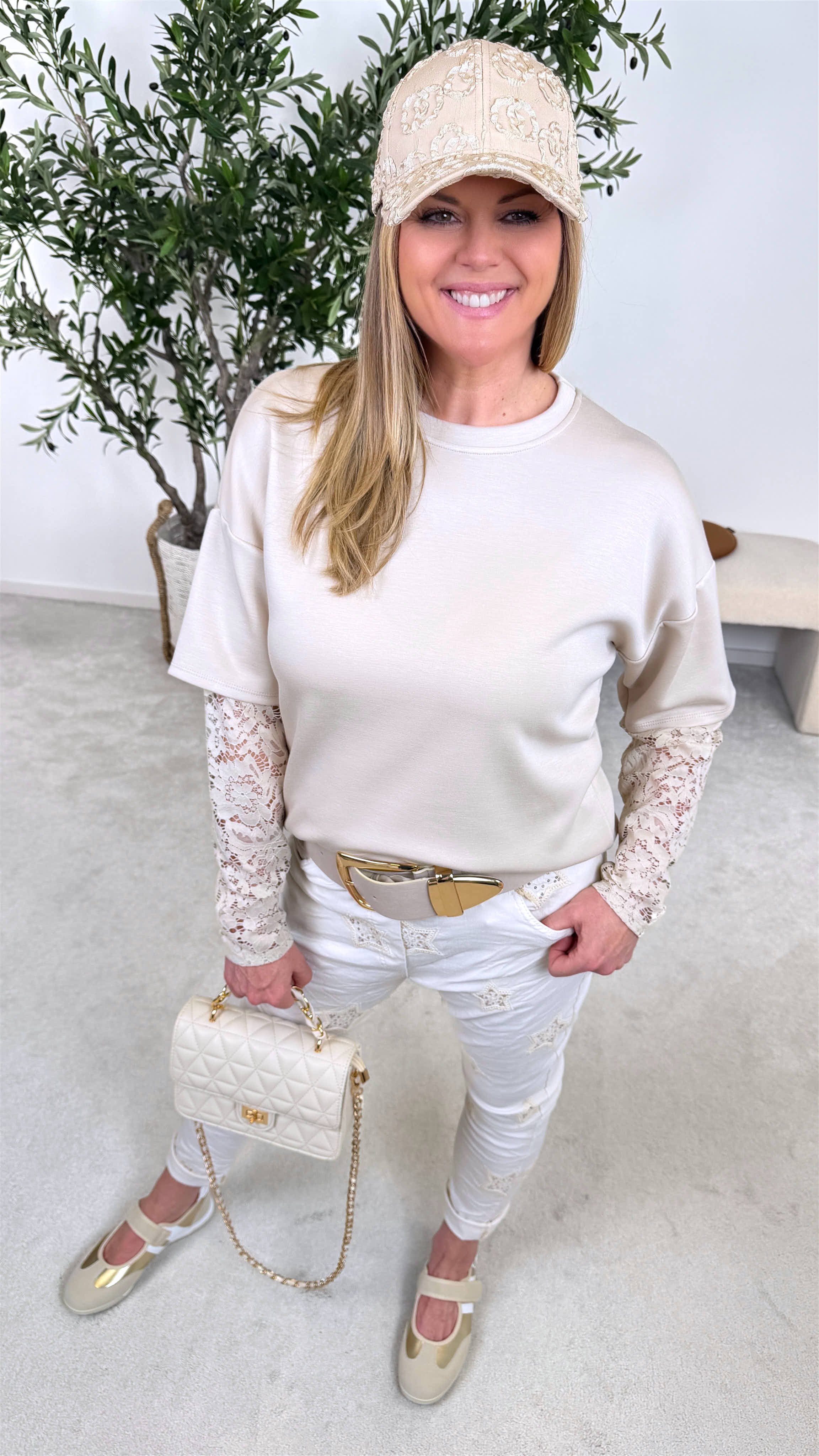 Sweatshirt Romance Everyday *Beige*