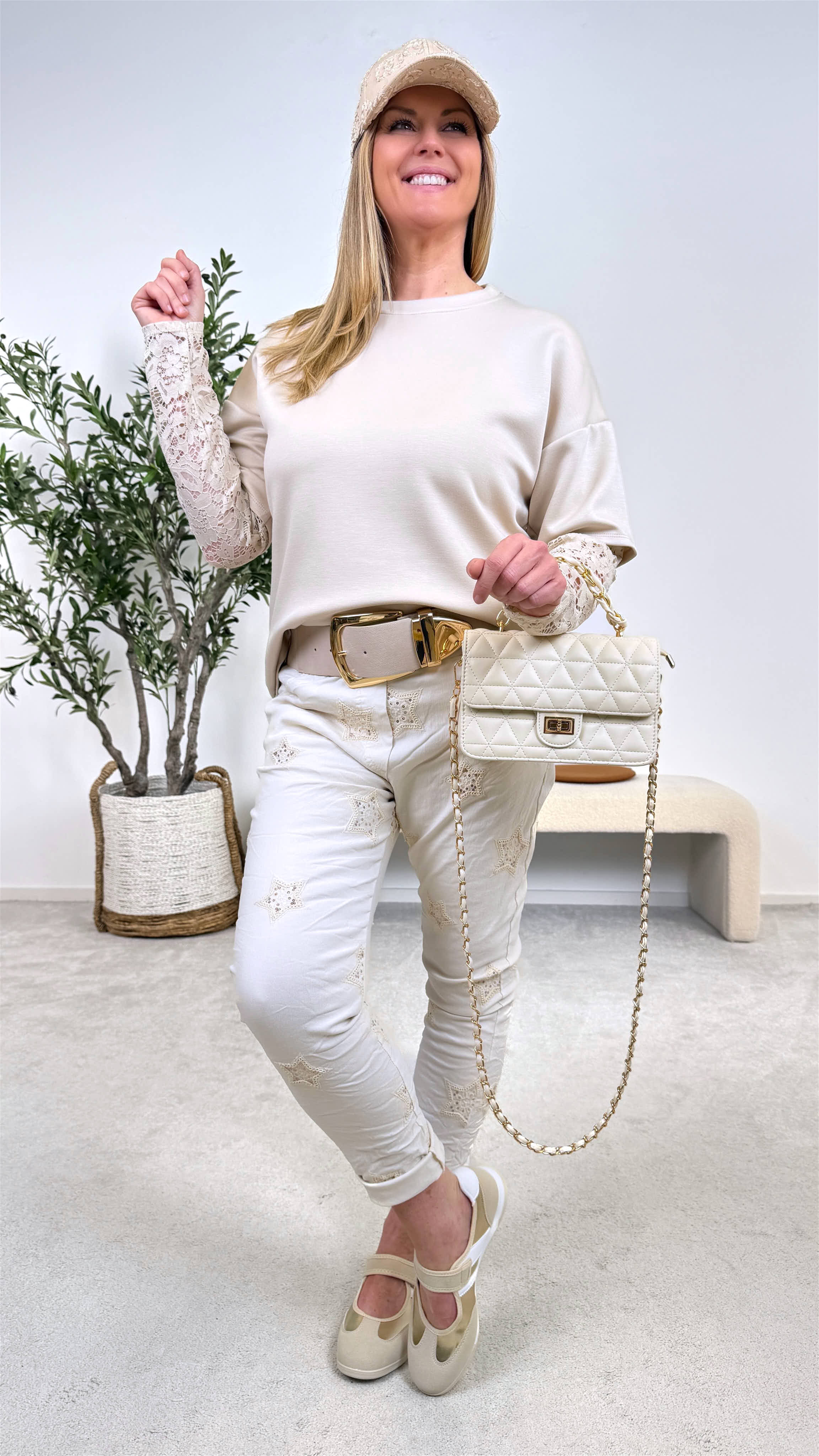 Sweatshirt Romance Everyday *Beige*