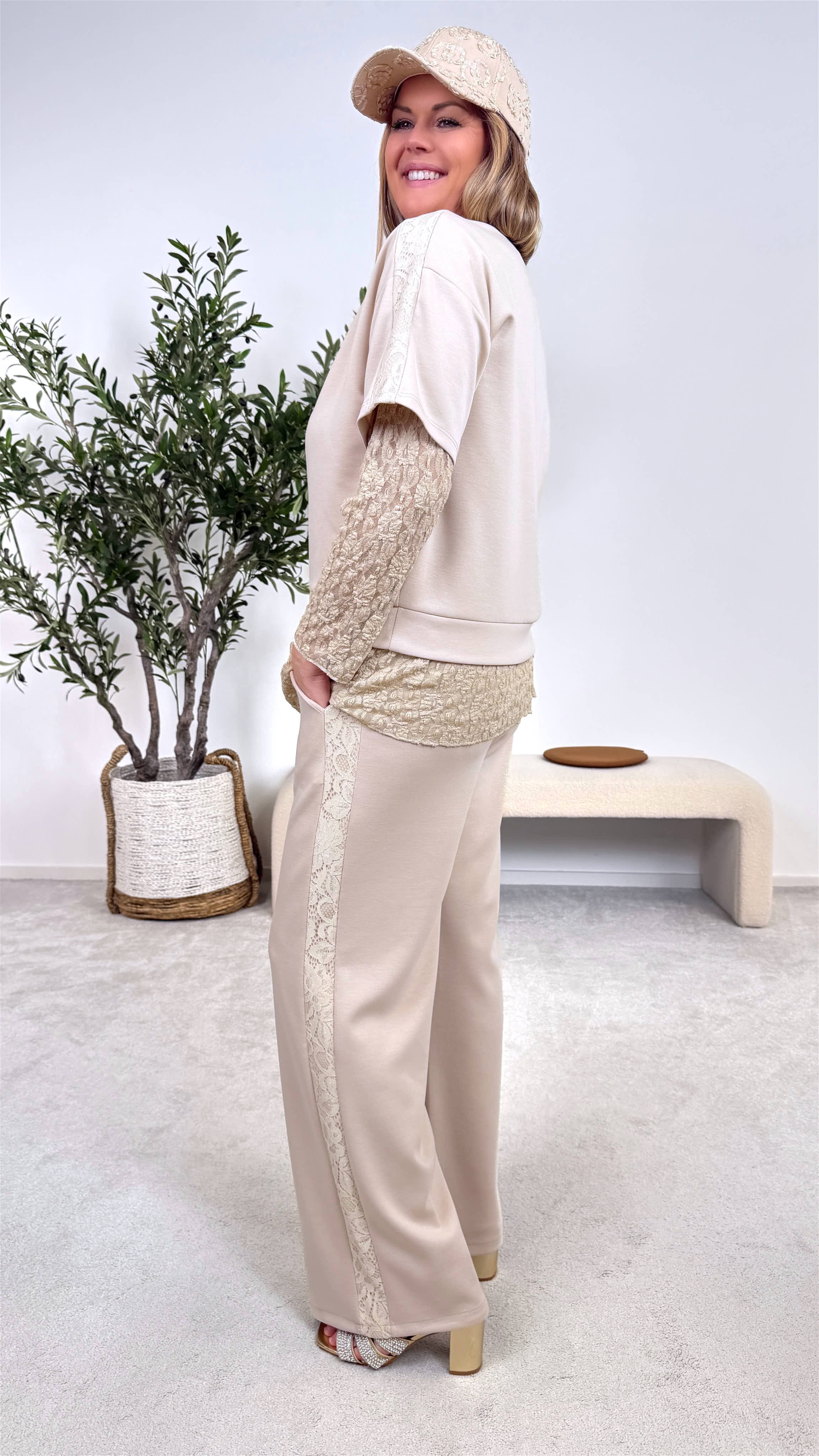 Sweatshirt Monaco Sport *Beige*