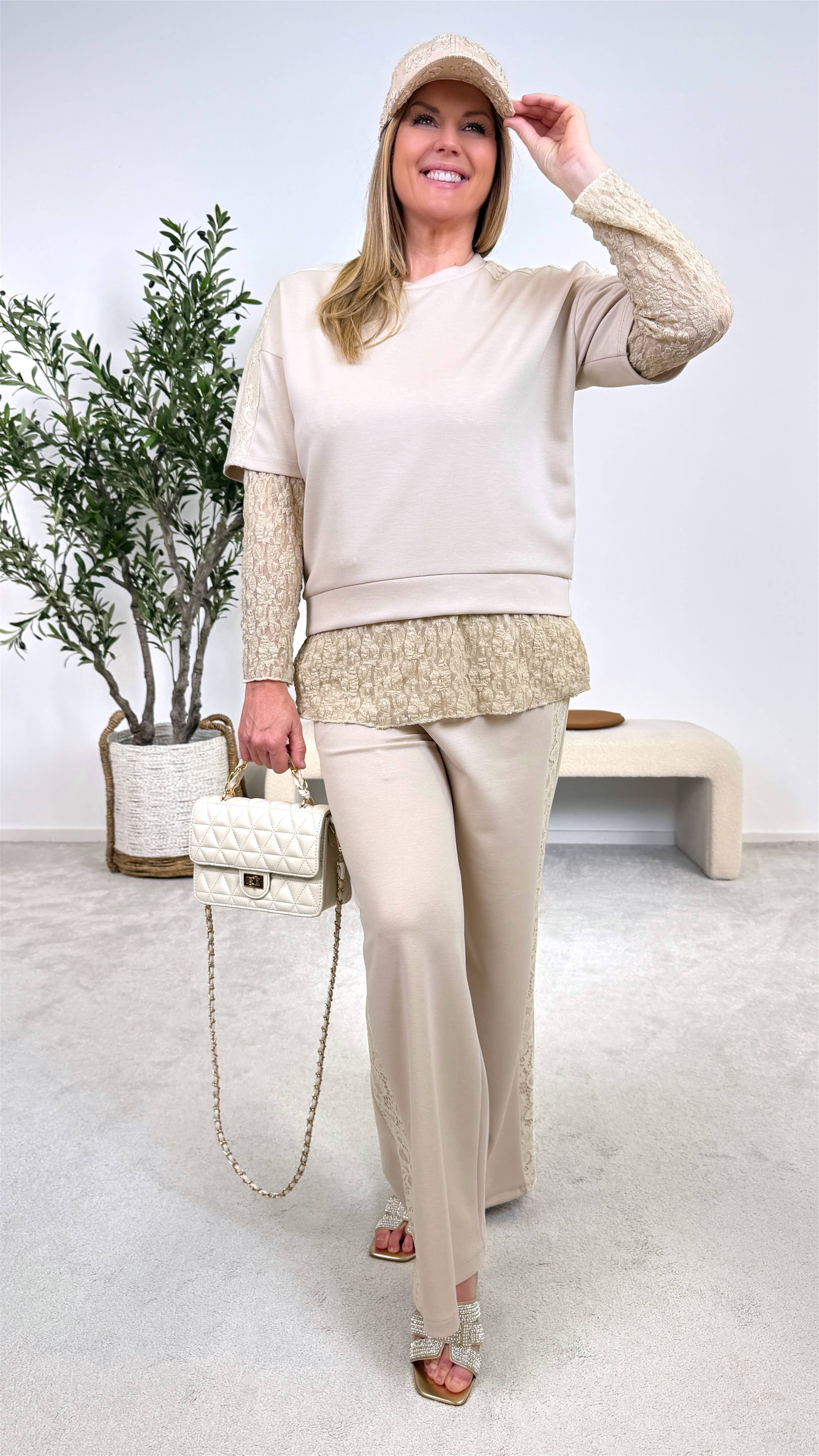 Sweatshirt Monaco Sport *Beige*