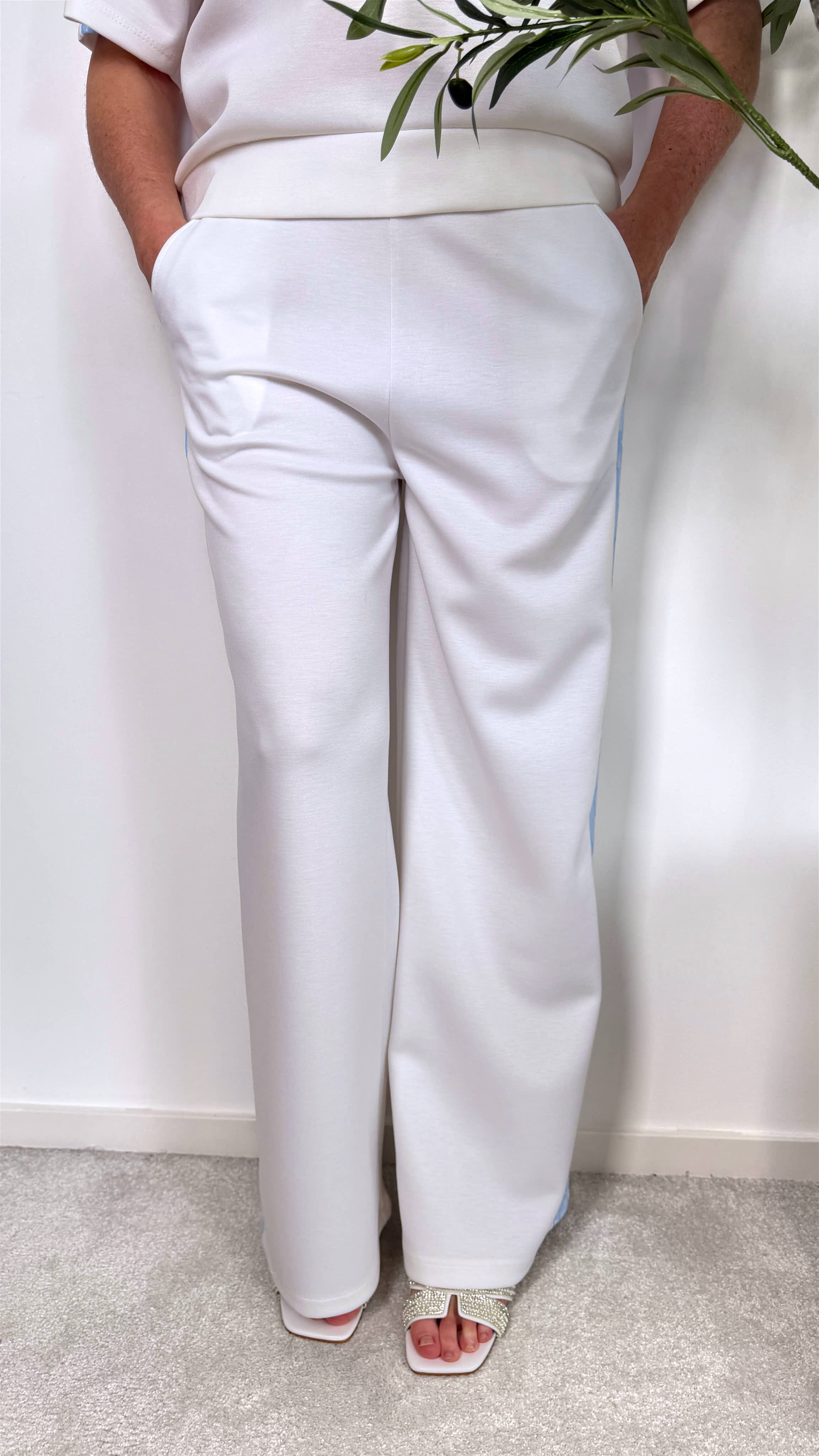 Sweathose Monaco Sport *Weiß*