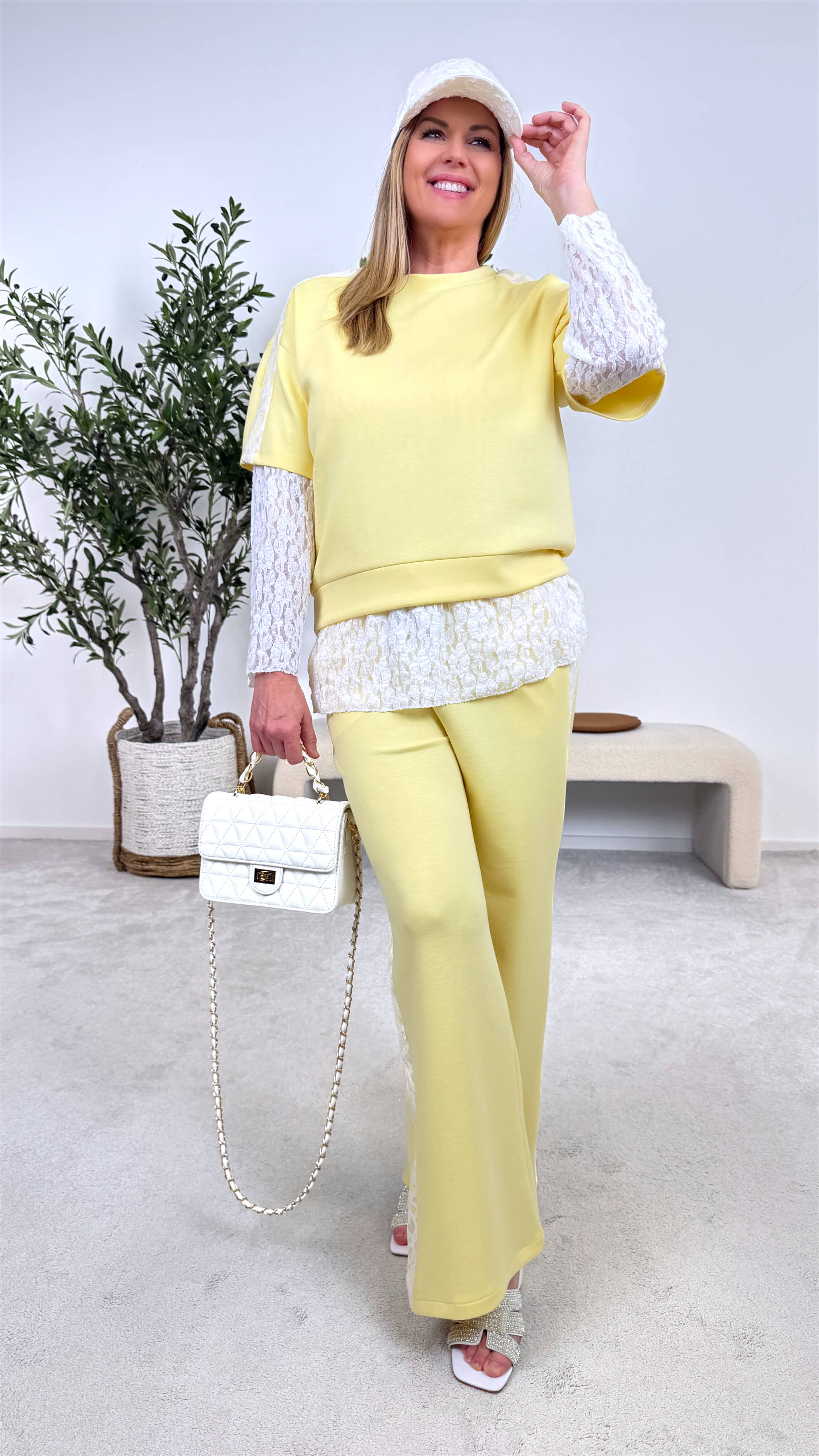 Sweathose Monaco Sport *Gelb*