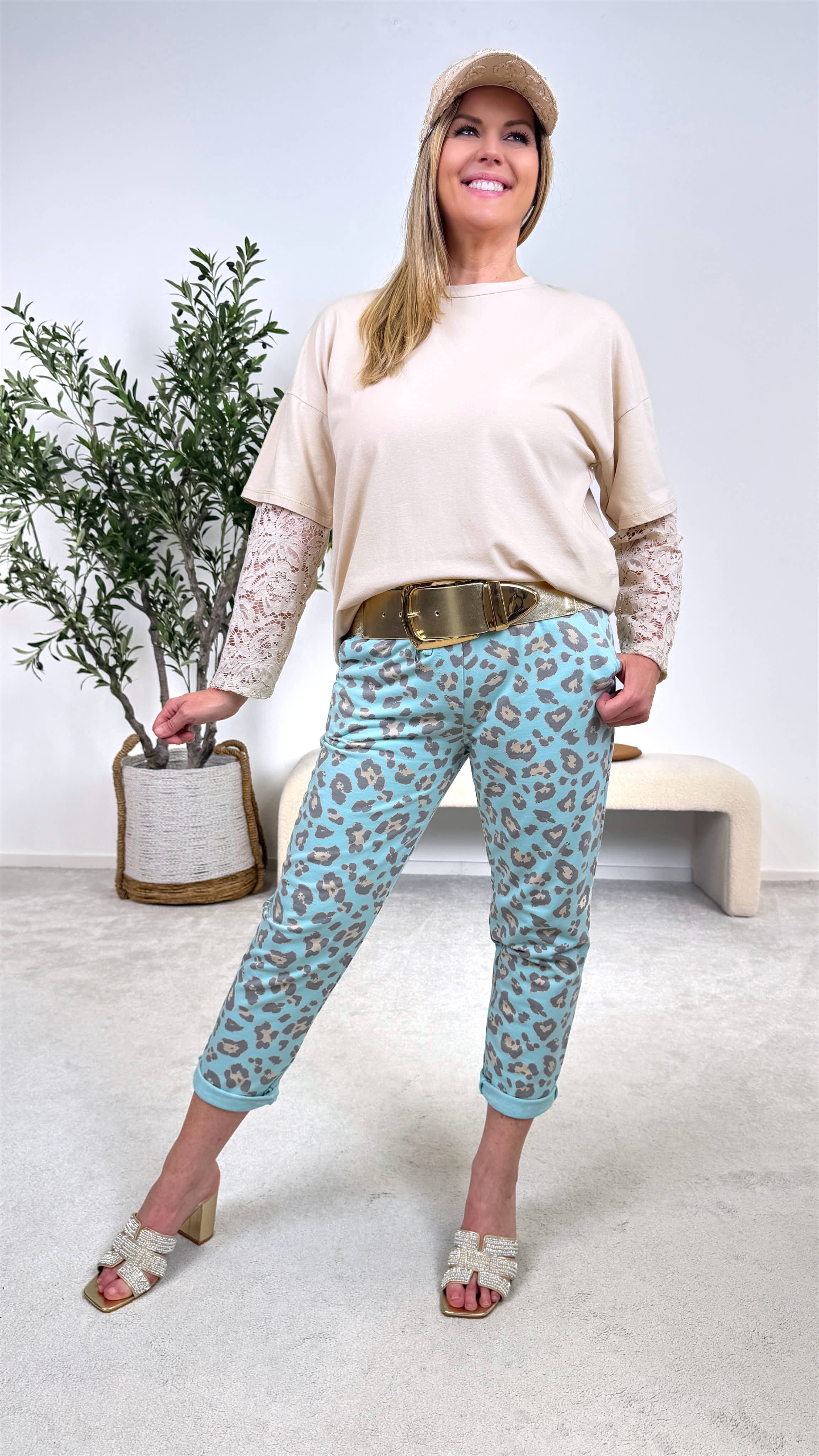 Sweathose  Soft Leo Mood *Mint*