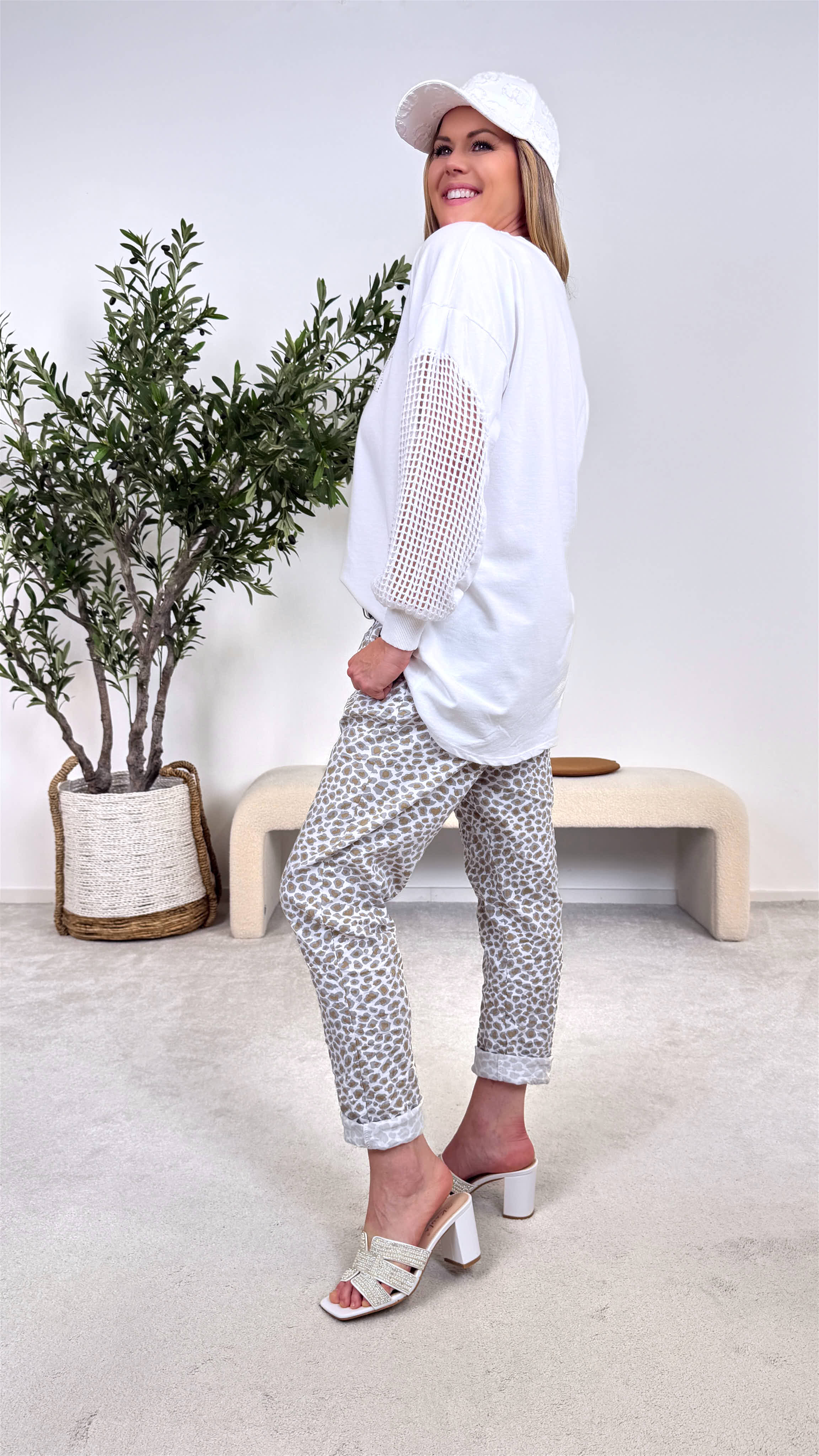 Jogpants Casual Safari *Weiß*