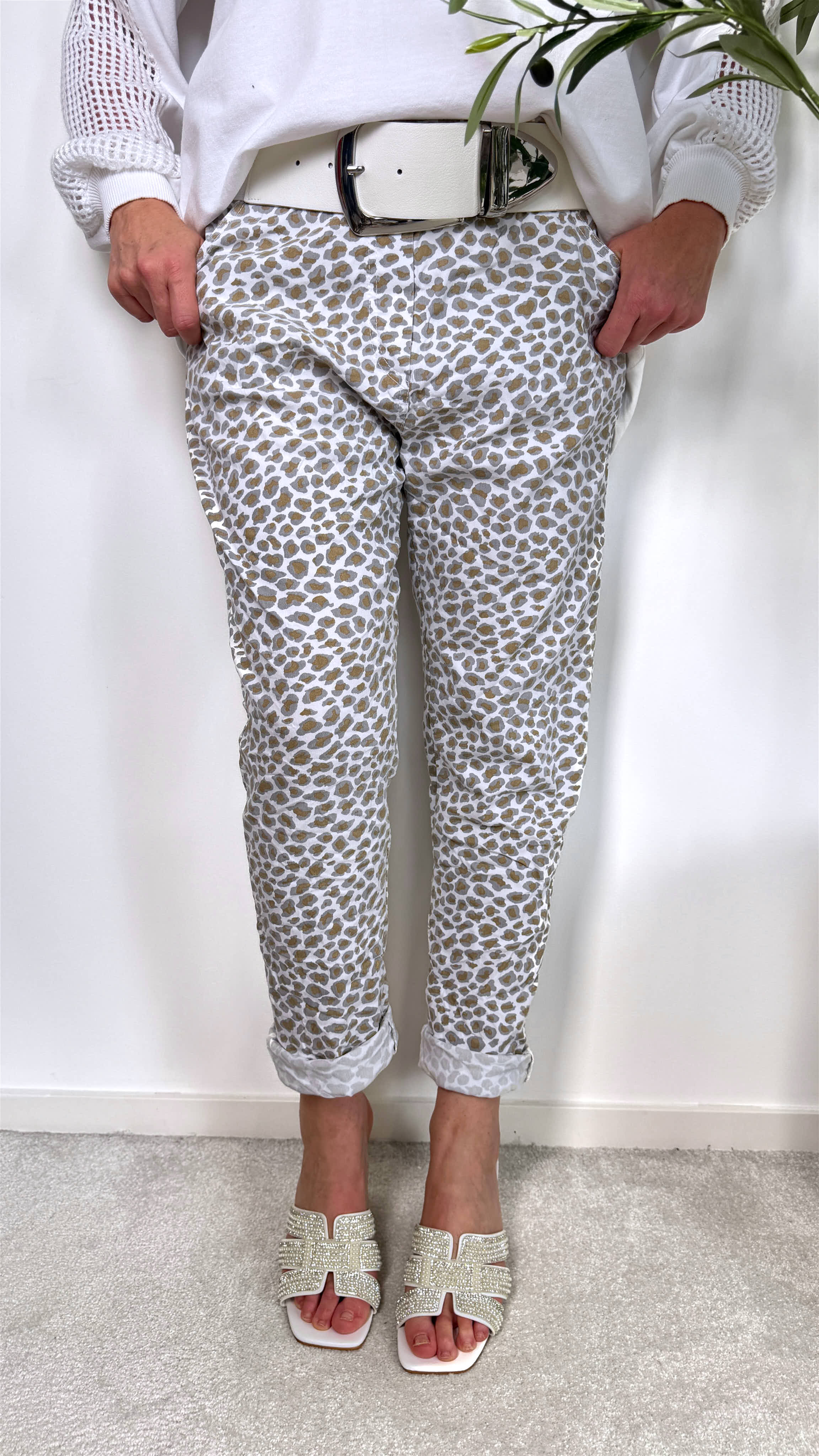 Jogpants Casual Safari *Weiß*