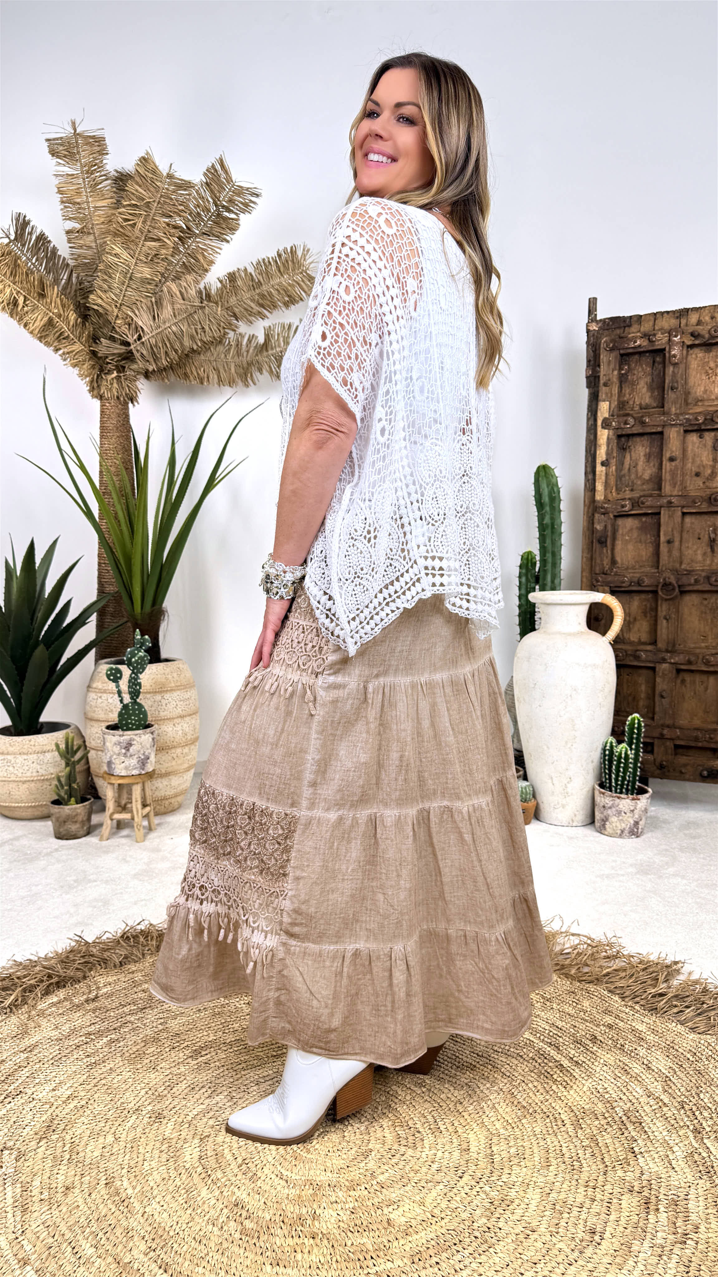Langer Rock Endless Summer *Taupe*